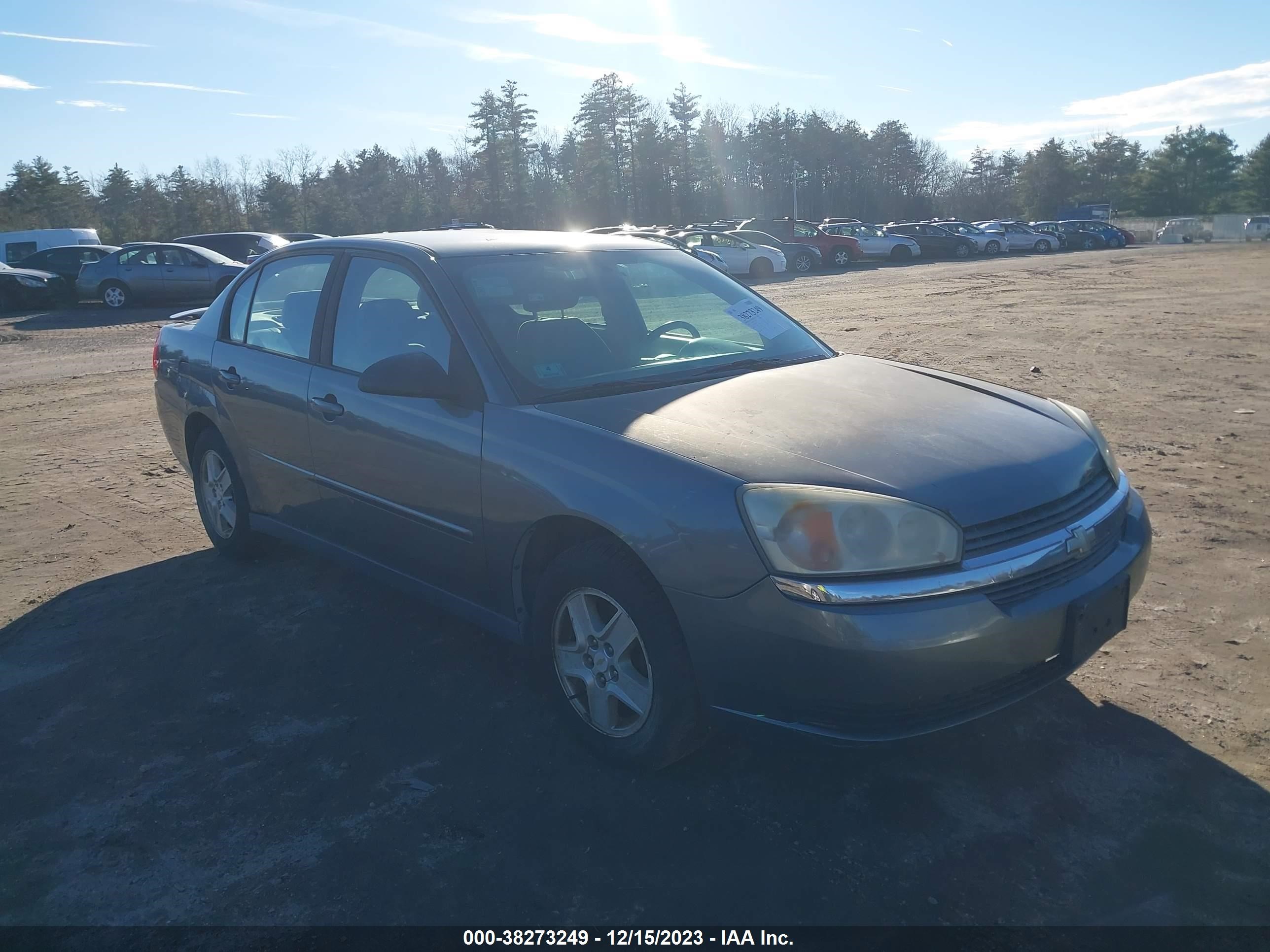 chevrolet malibu 2005 1g1zt52805f305381