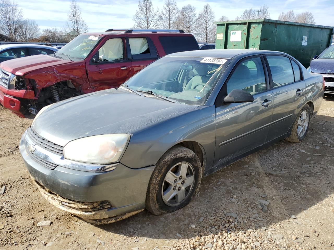 chevrolet malibu 2005 1g1zt52825f225080