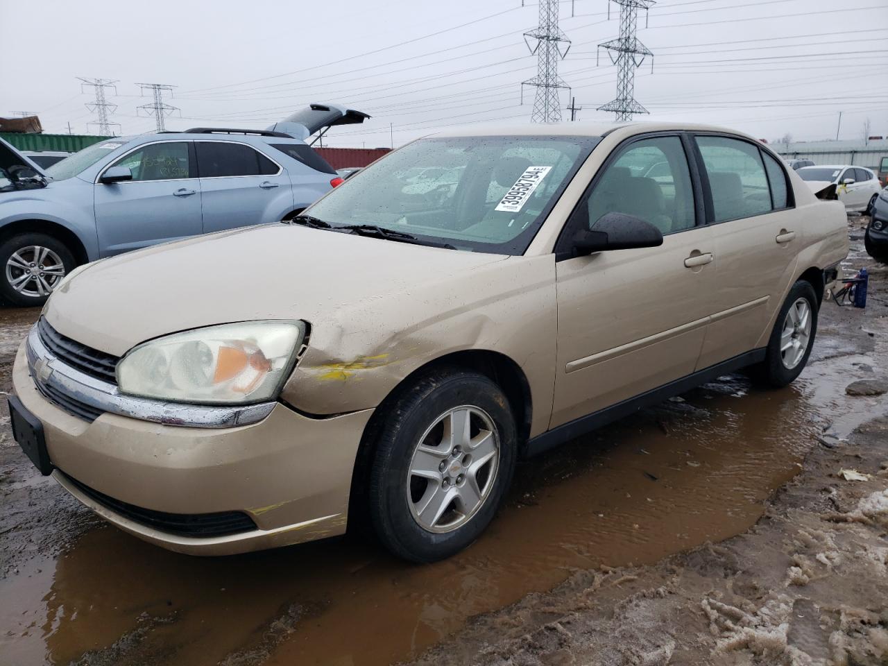 chevrolet malibu 2004 1g1zt52844f229453