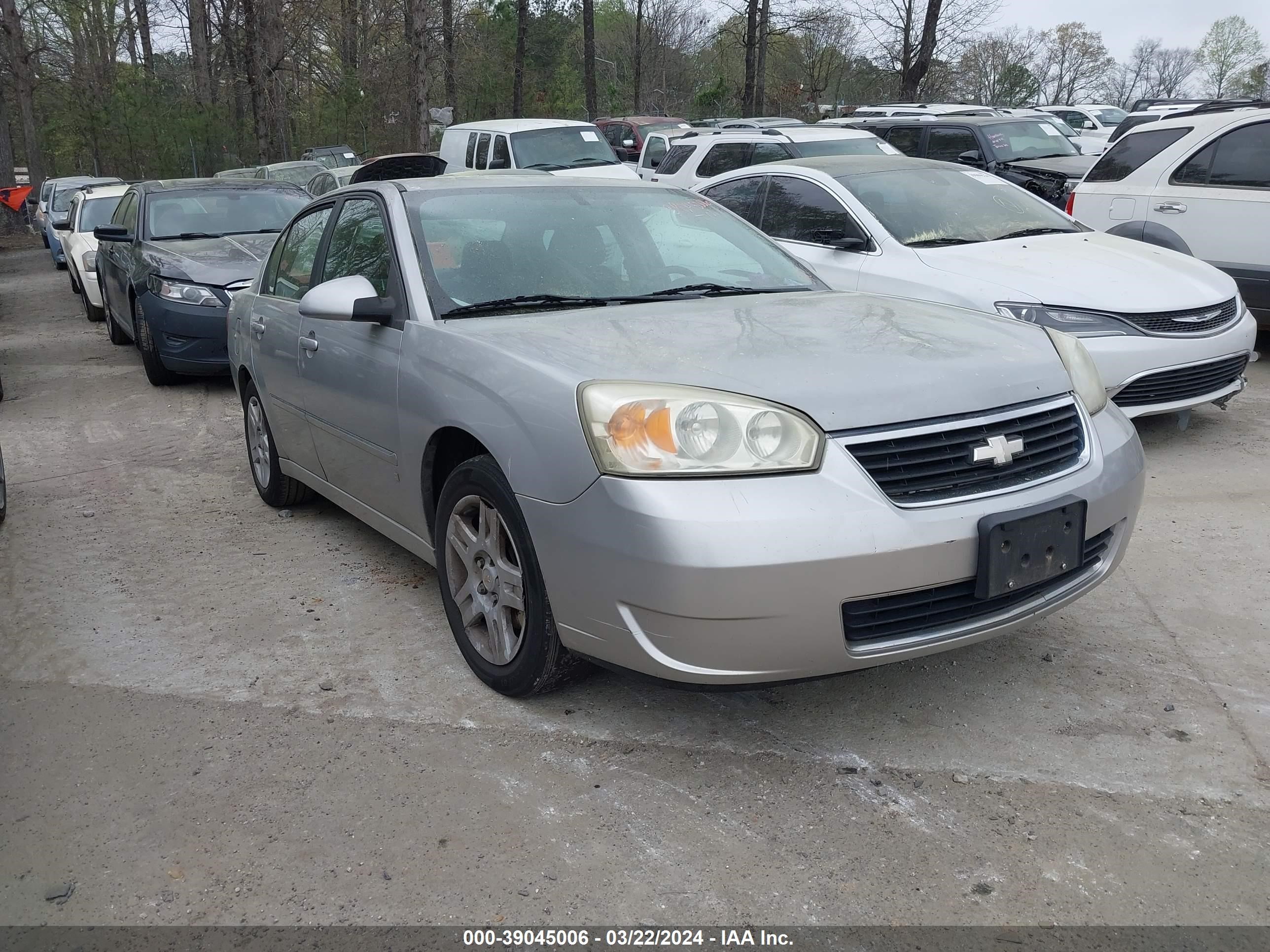 chevrolet malibu 2006 1g1zt53806f118271