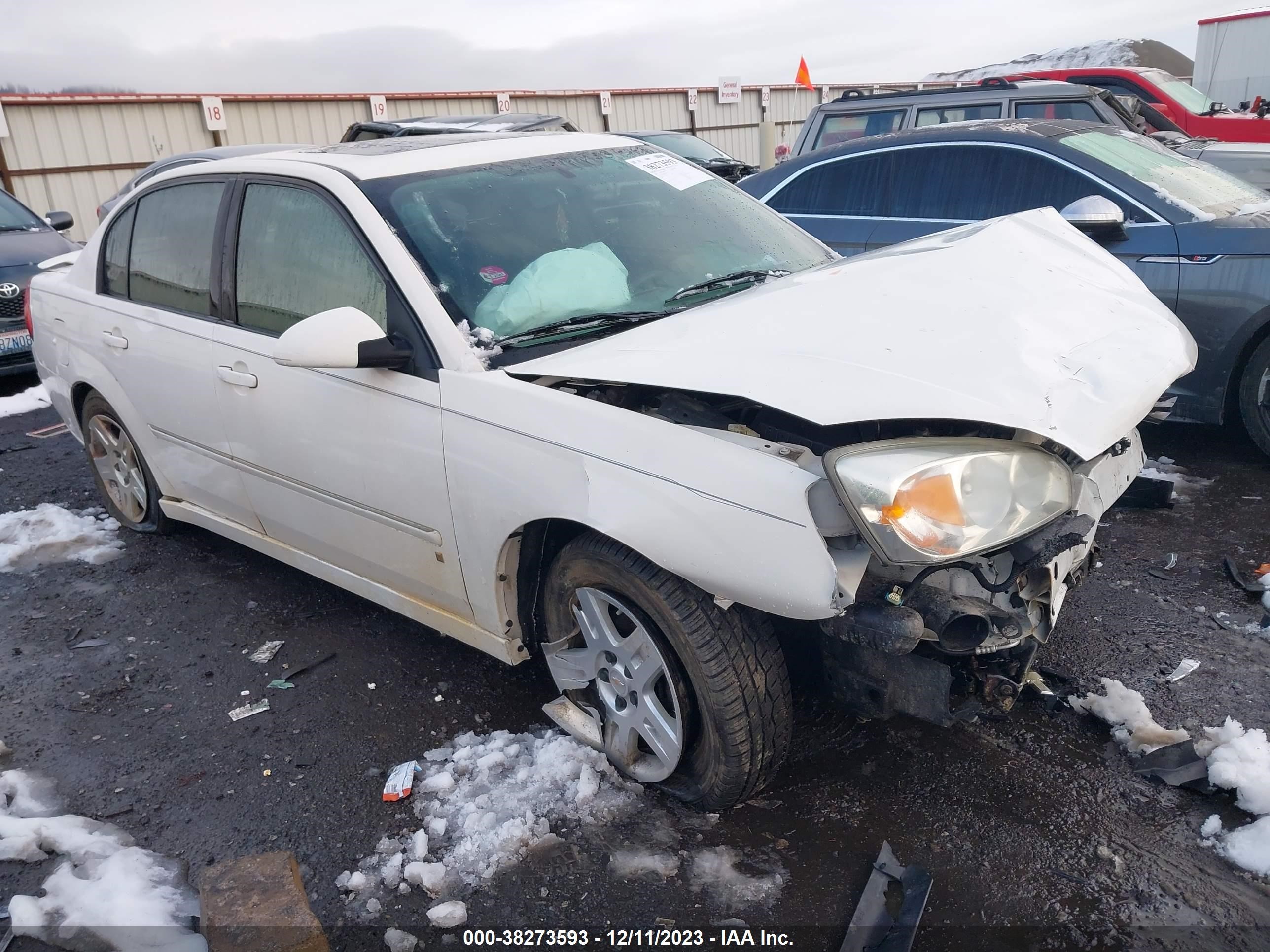 chevrolet malibu 2006 1g1zt53816f170413