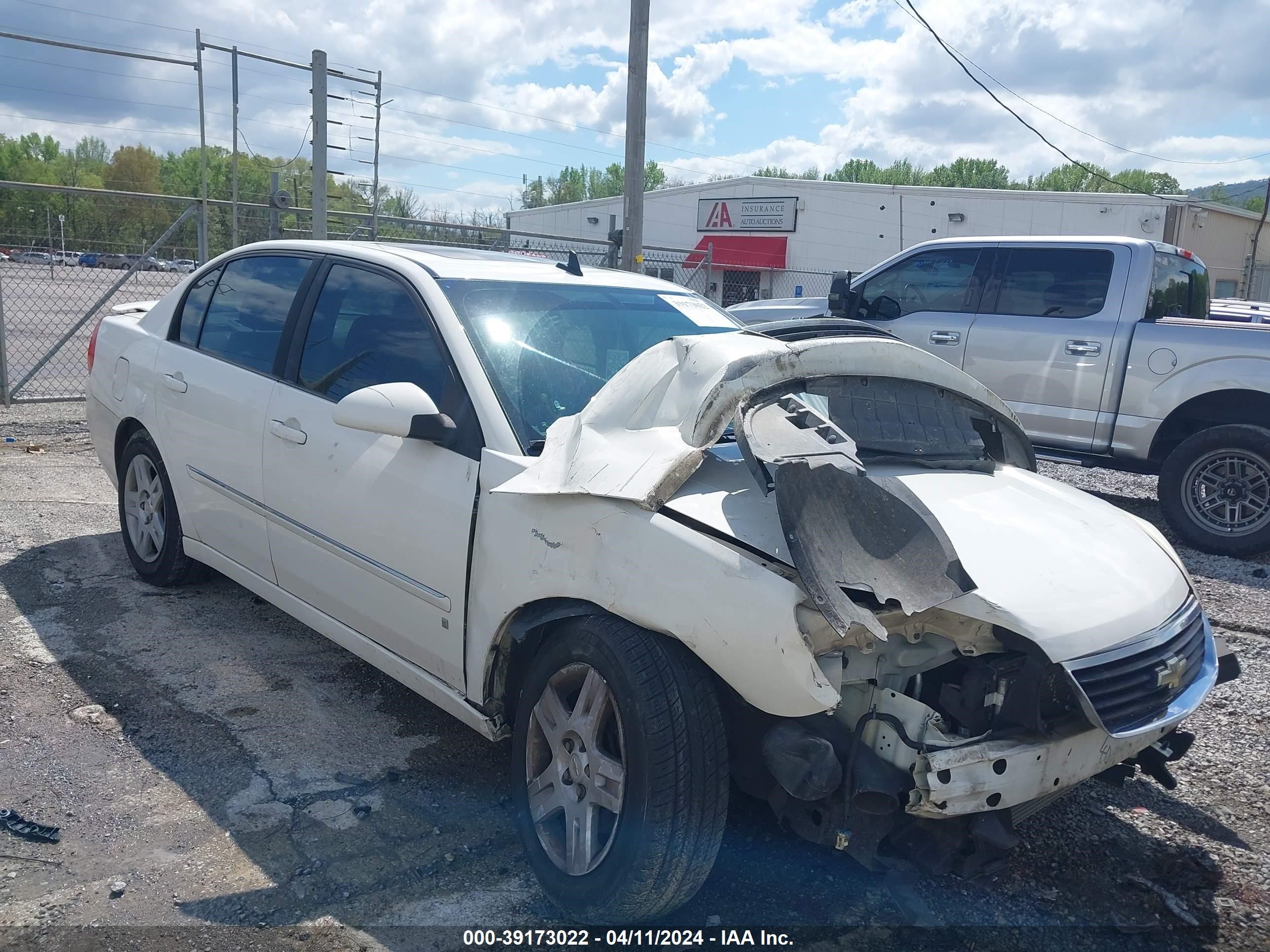 chevrolet malibu 2006 1g1zt53836f166007