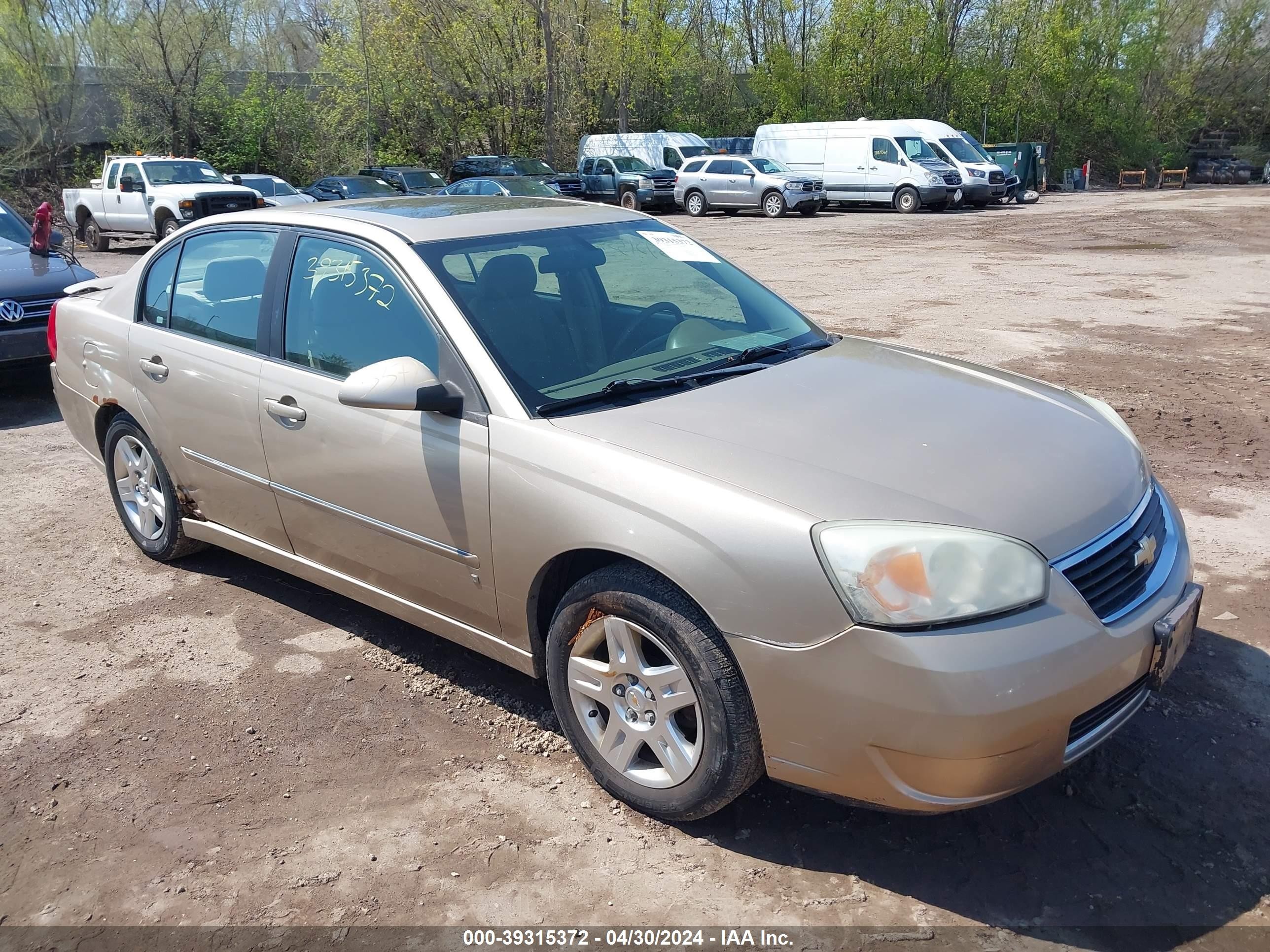 chevrolet malibu 2006 1g1zt53846f166811