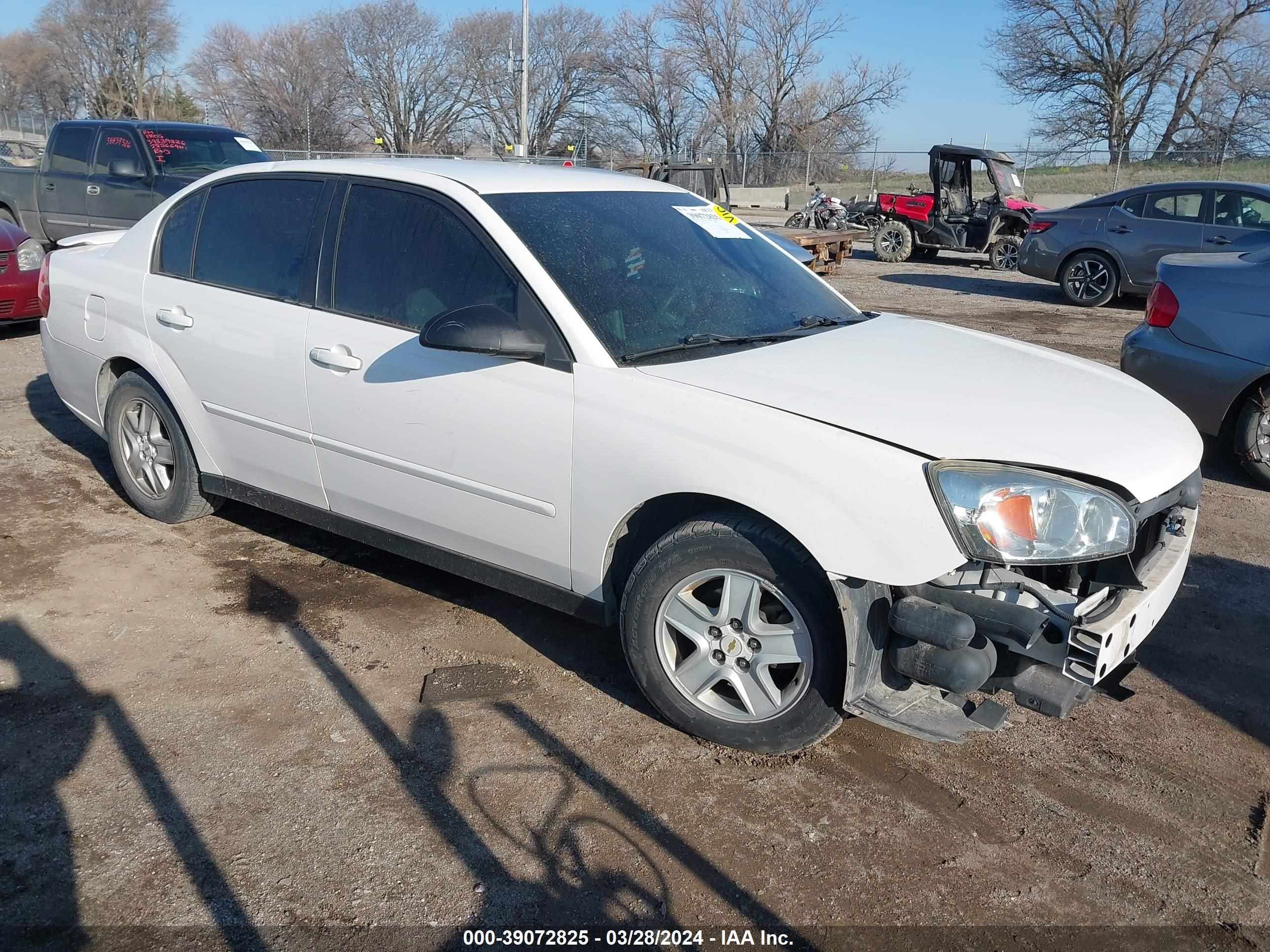 chevrolet malibu 2005 1g1zt54815f158906