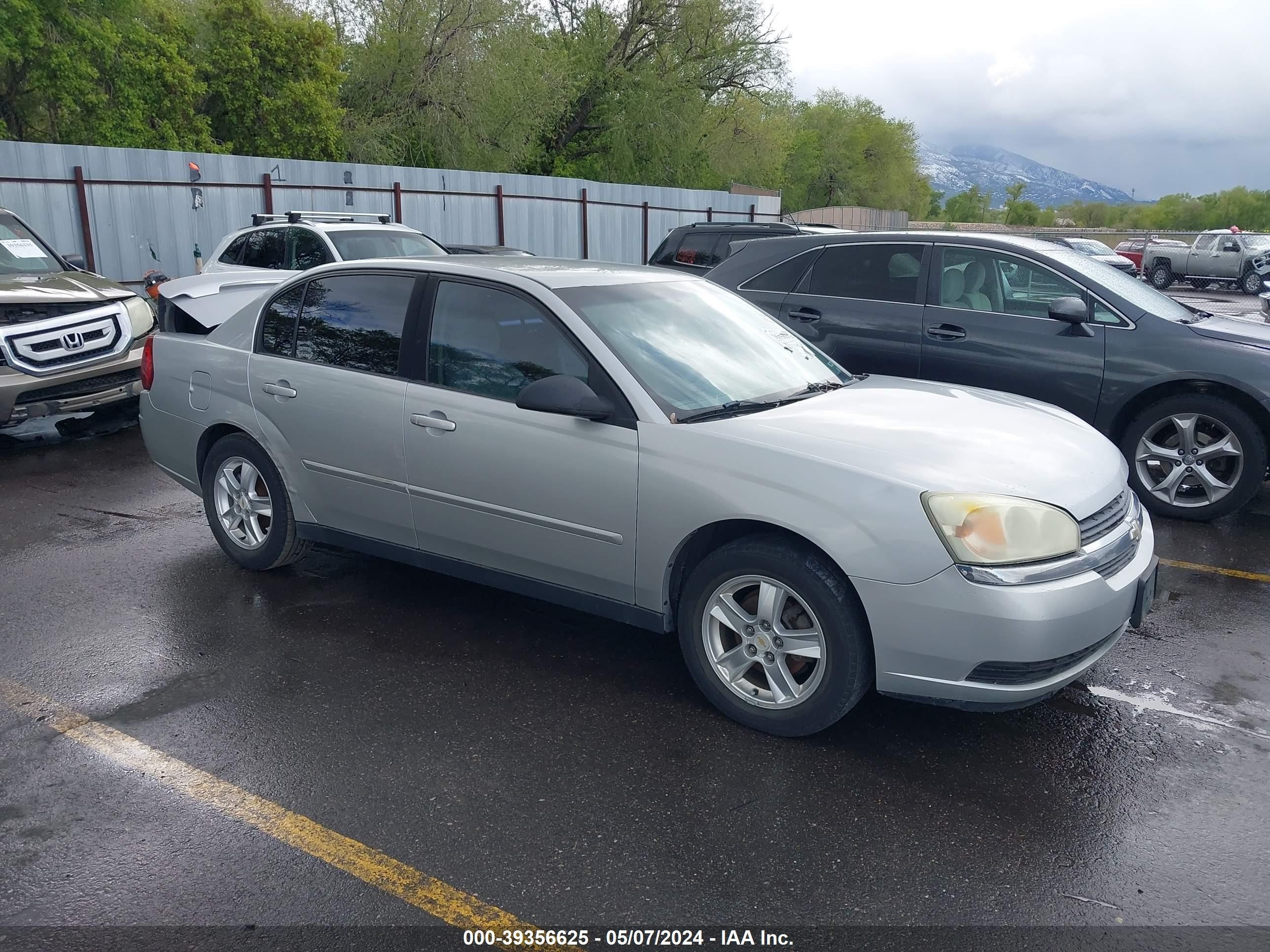 chevrolet malibu 2005 1g1zt54855f207525