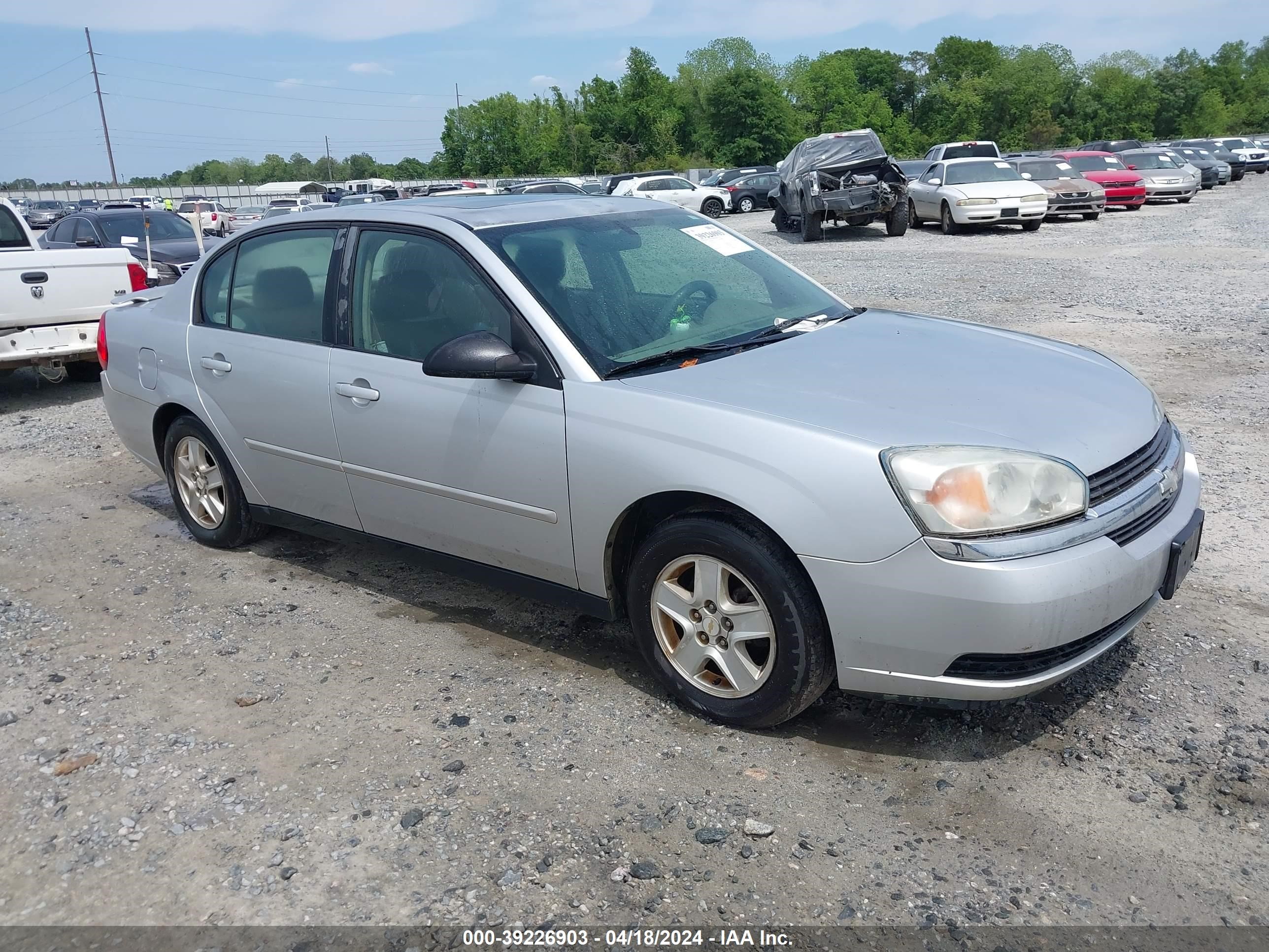 chevrolet malibu 2005 1g1zt54895f292448