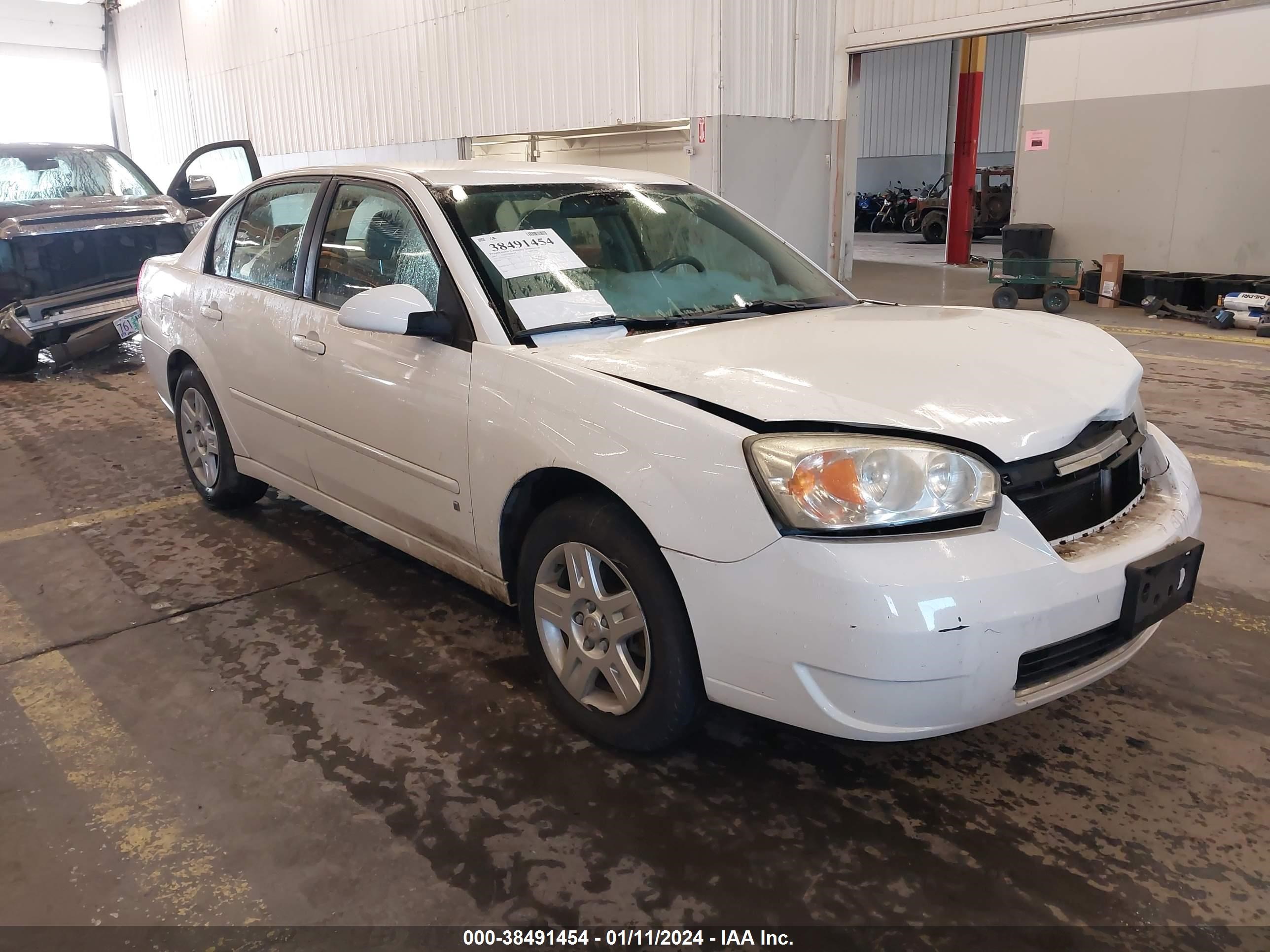 chevrolet malibu 2007 1g1zt57f17f258551