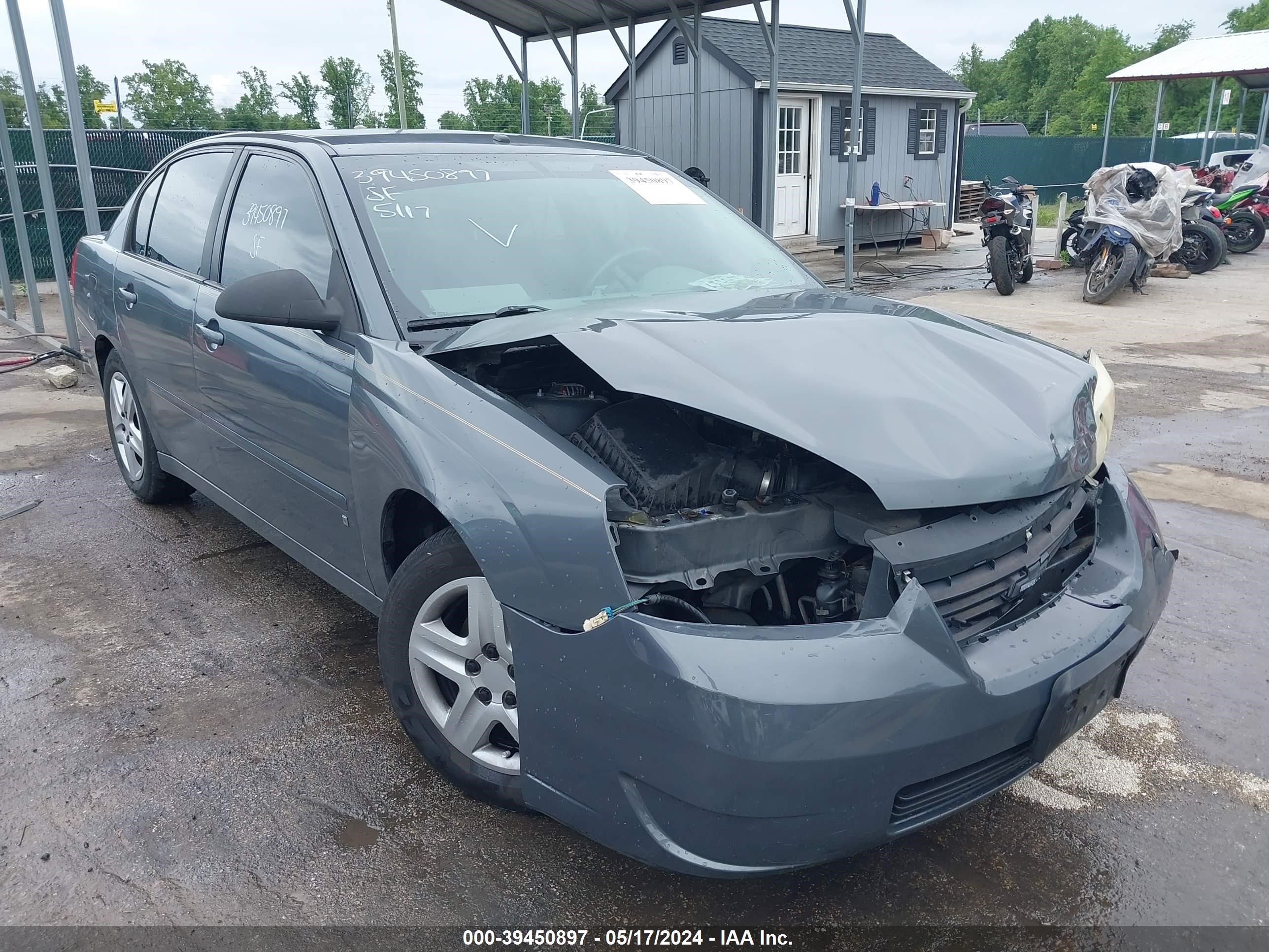 chevrolet malibu 2007 1g1zt57n27f313547