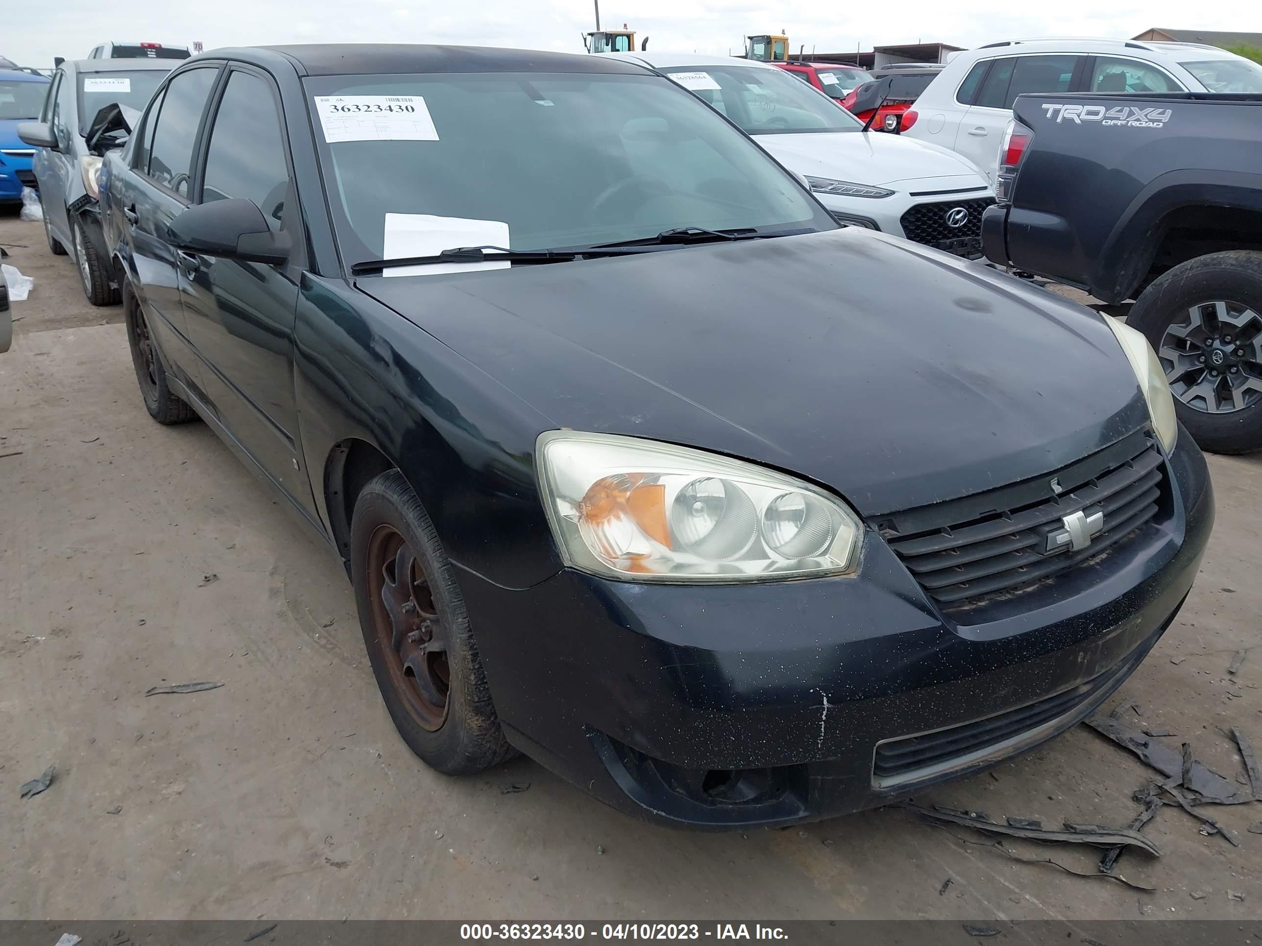 chevrolet malibu 2007 1g1zt58n37f113422