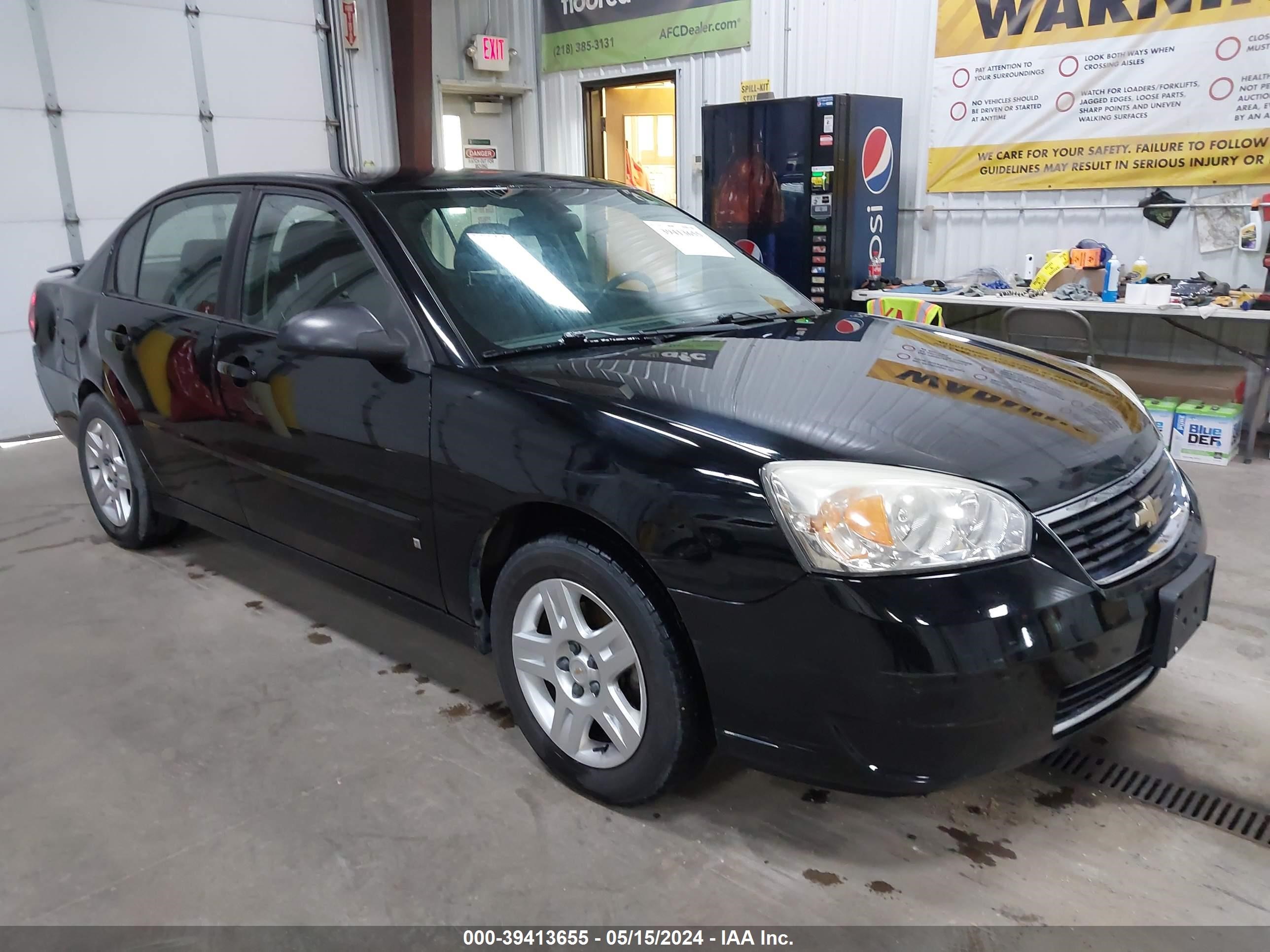 chevrolet malibu 2007 1g1zt58n57f232959