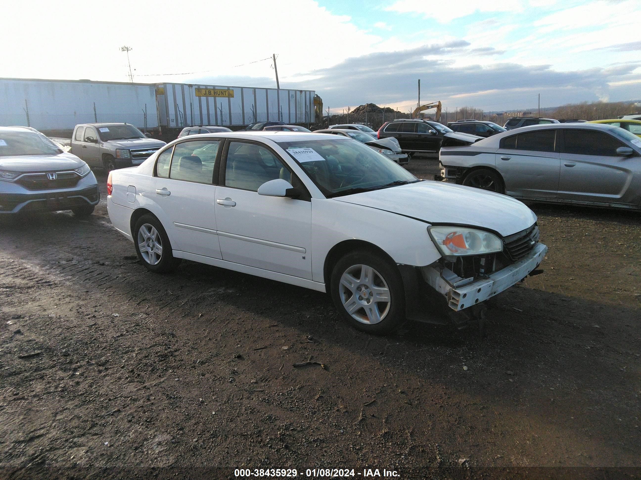 chevrolet malibu 2007 1g1zt58n67f298503