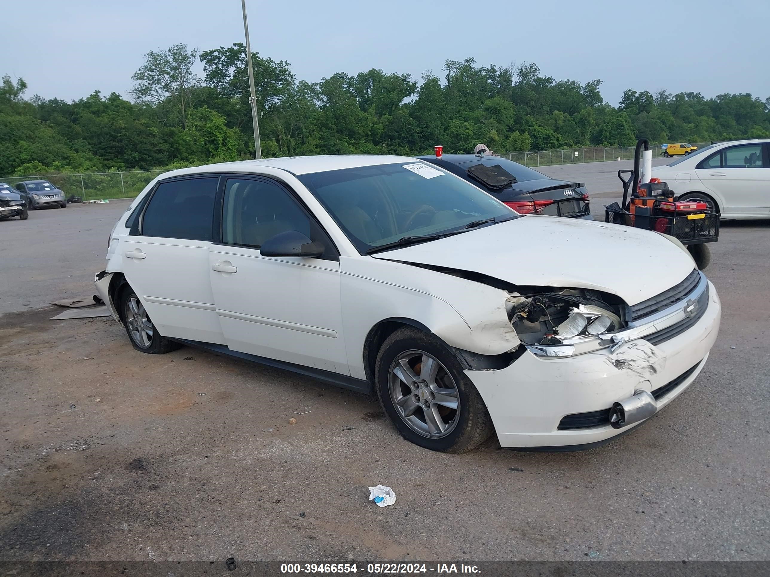 chevrolet malibu 2005 1g1zt64805f323396