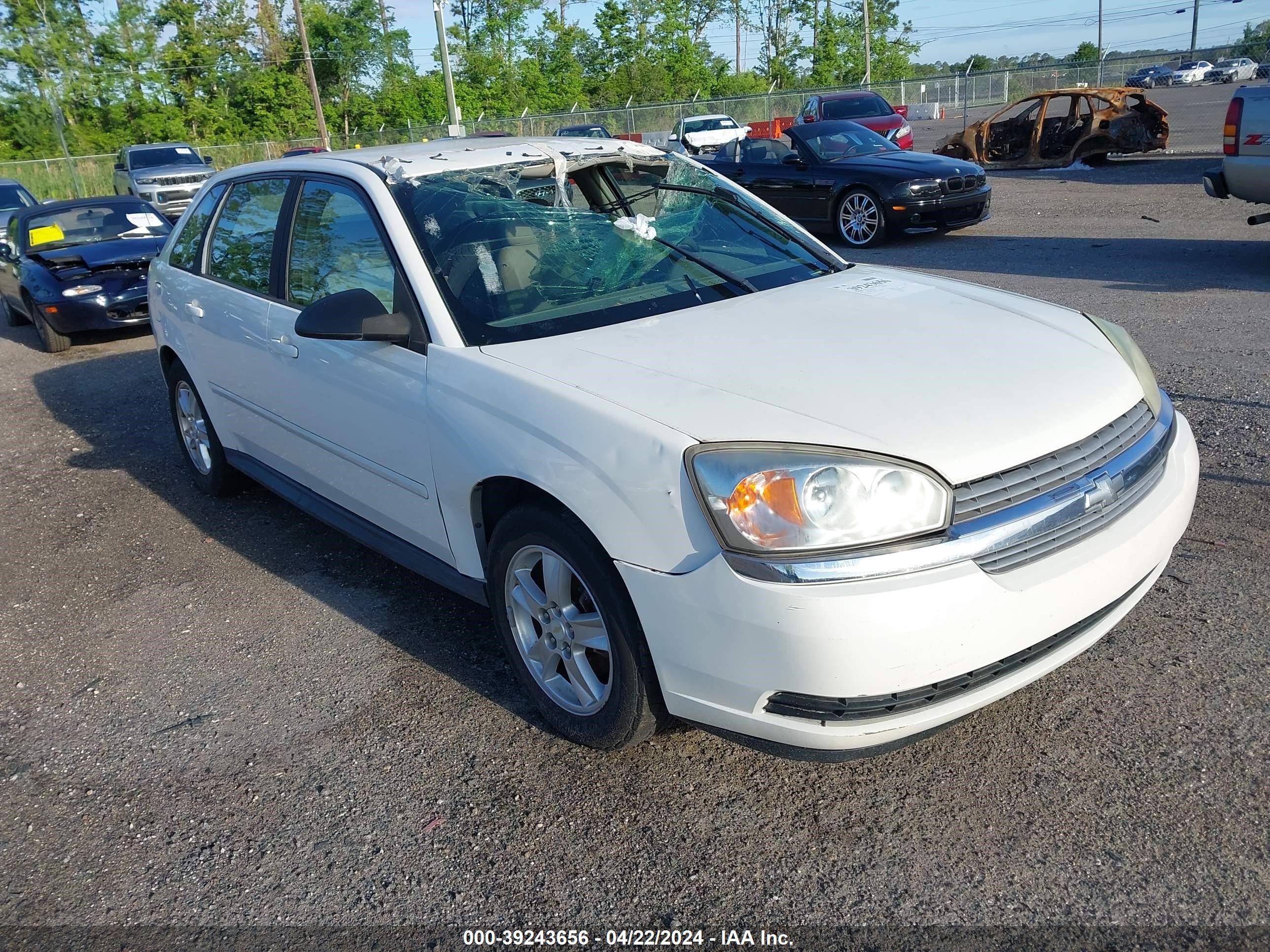 chevrolet malibu 2005 1g1zt64845f216805