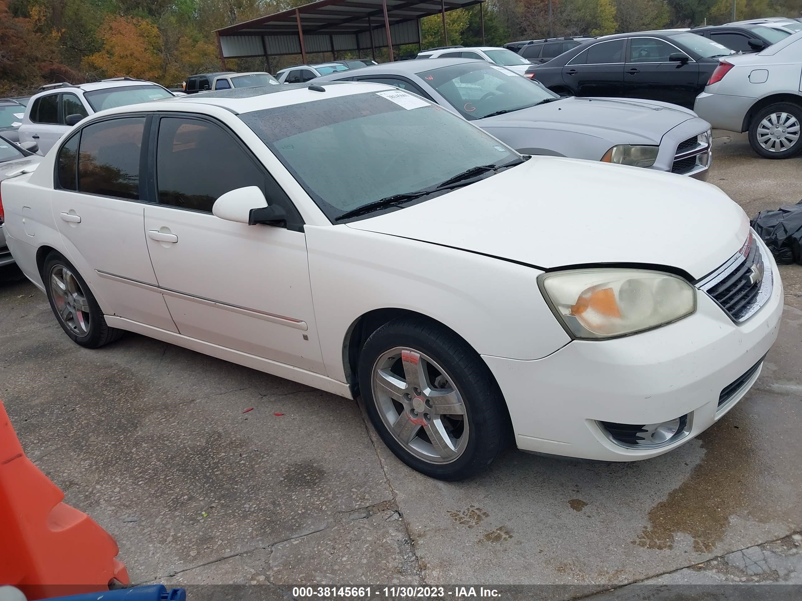 chevrolet malibu 2006 1g1zu53826f145193