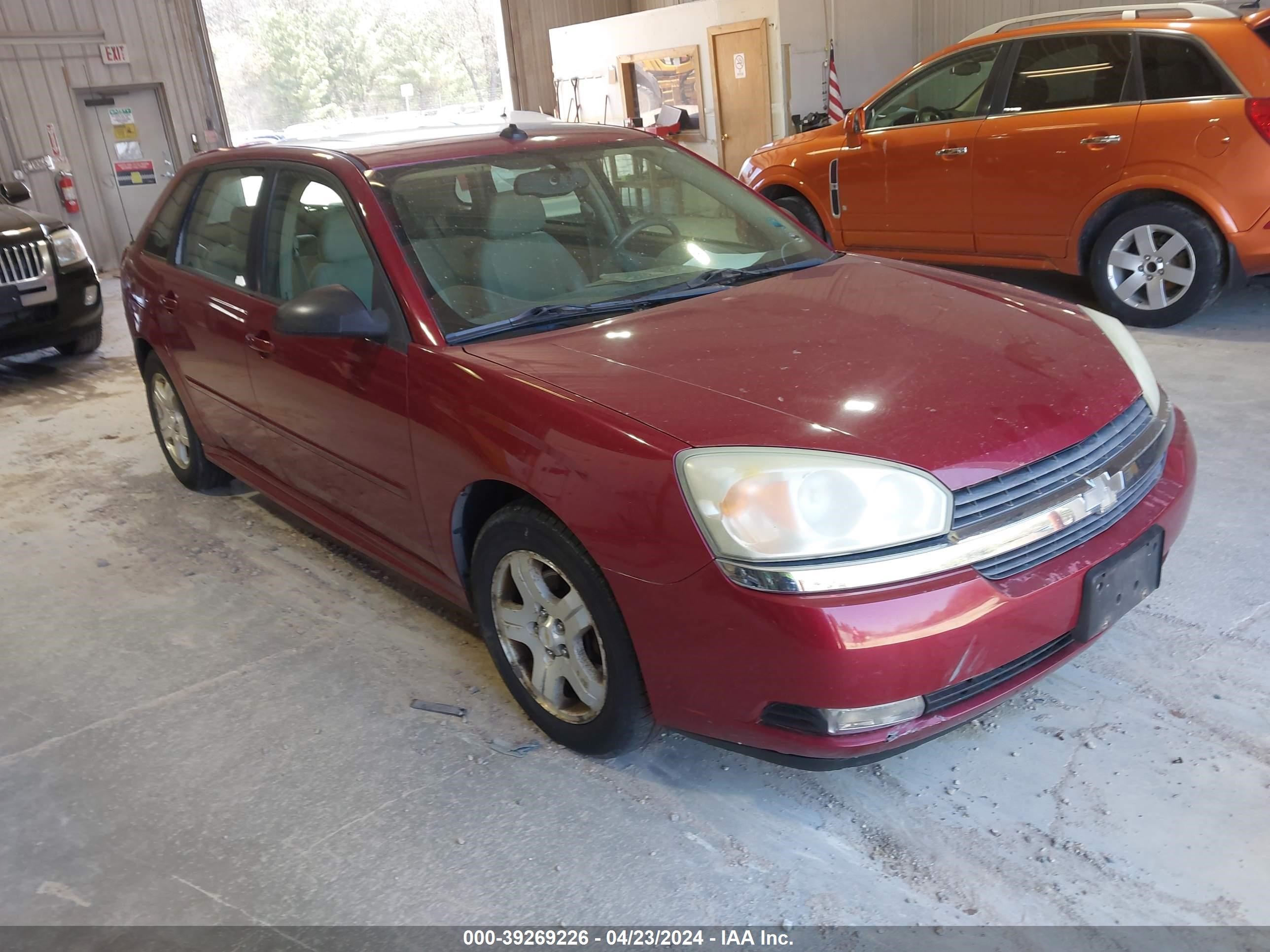 chevrolet malibu 2005 1g1zu64805f163680