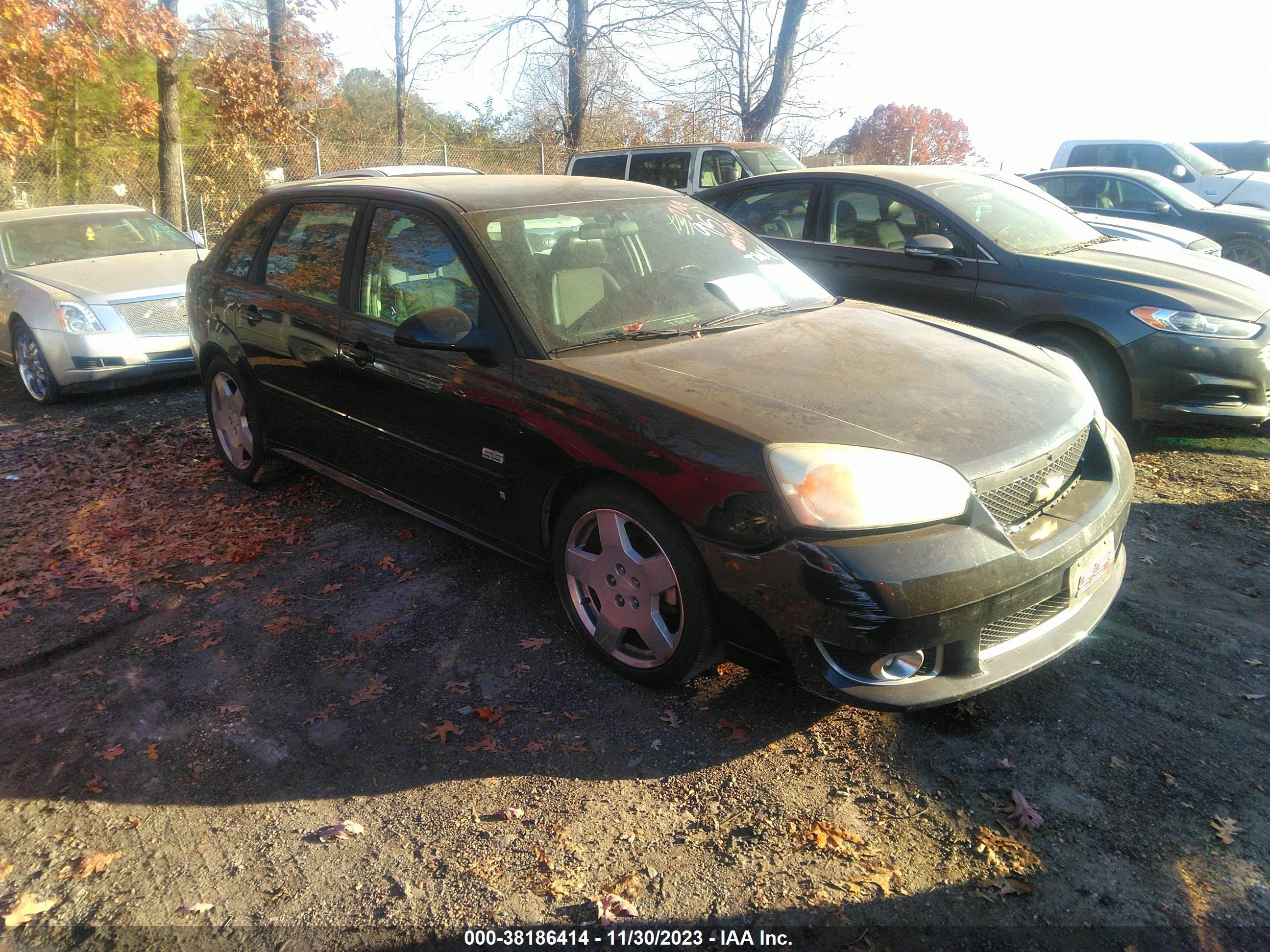 chevrolet malibu 2006 1g1zw63126f149151