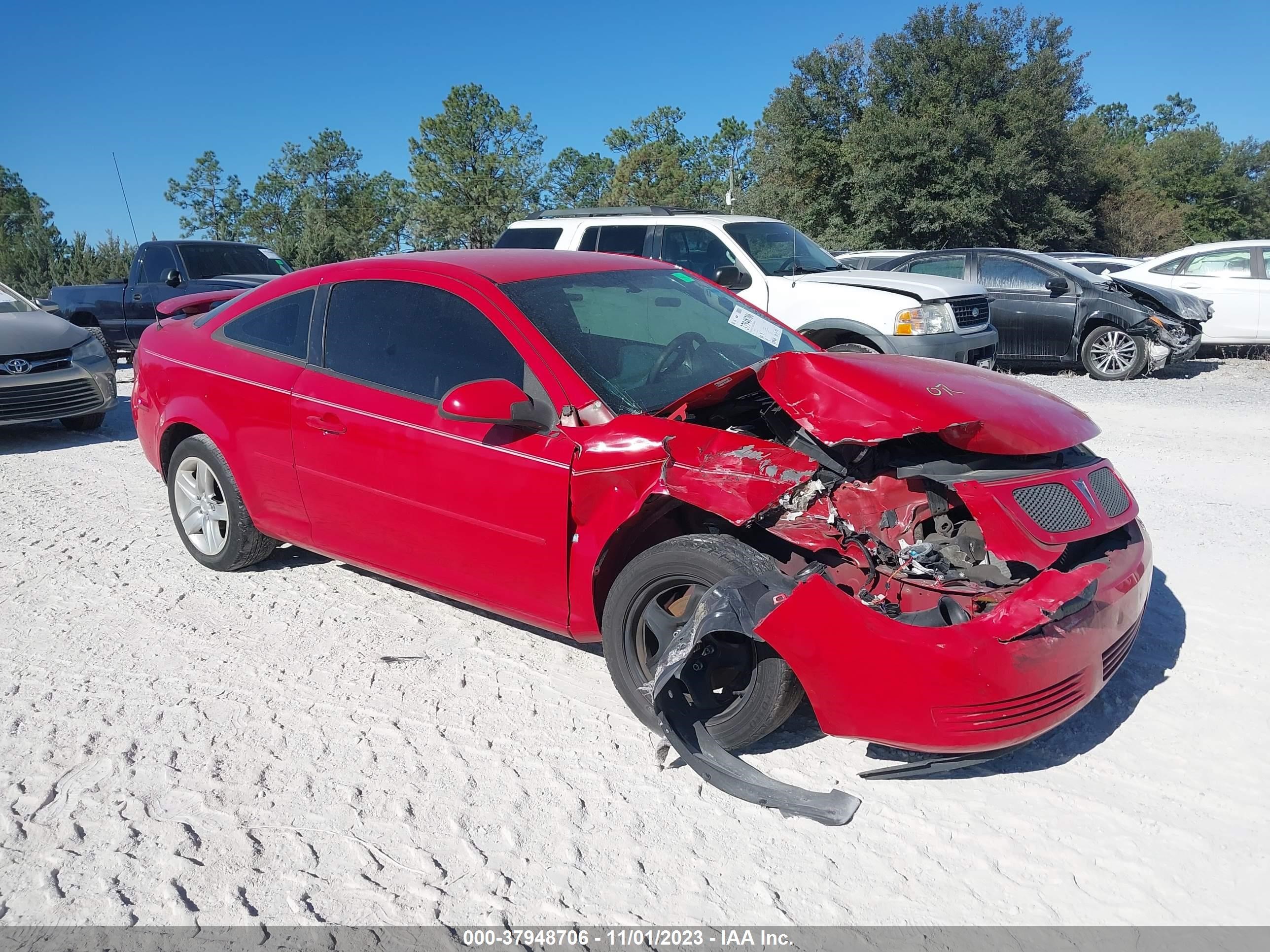 pontiac g5 2008 1g2al18fx87198202