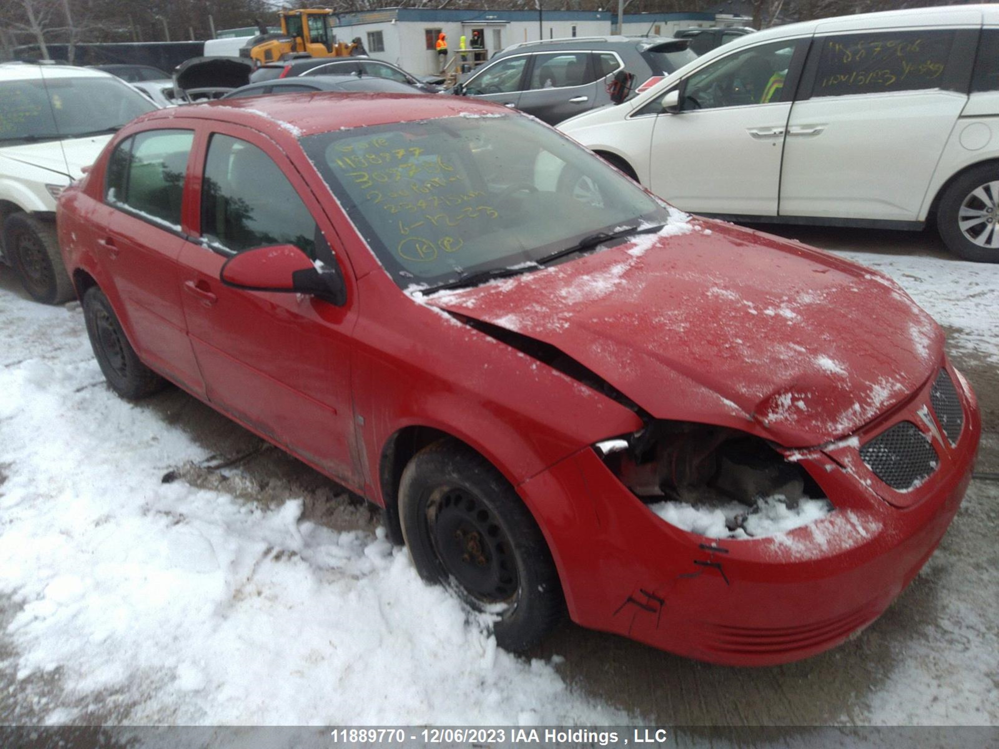 pontiac g5 2008 1g2al55f087309786