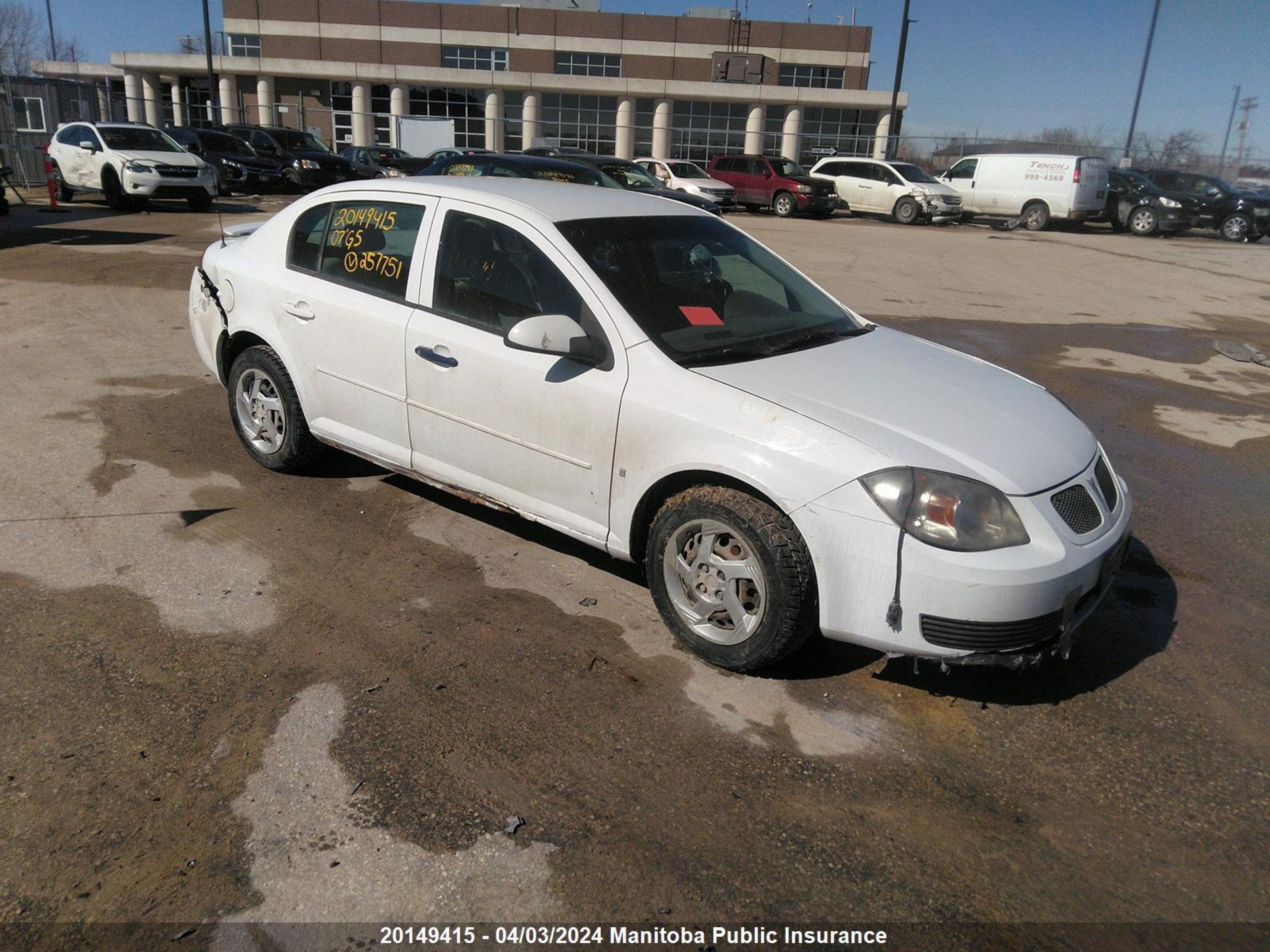 pontiac g5 2007 1g2al55f777257751