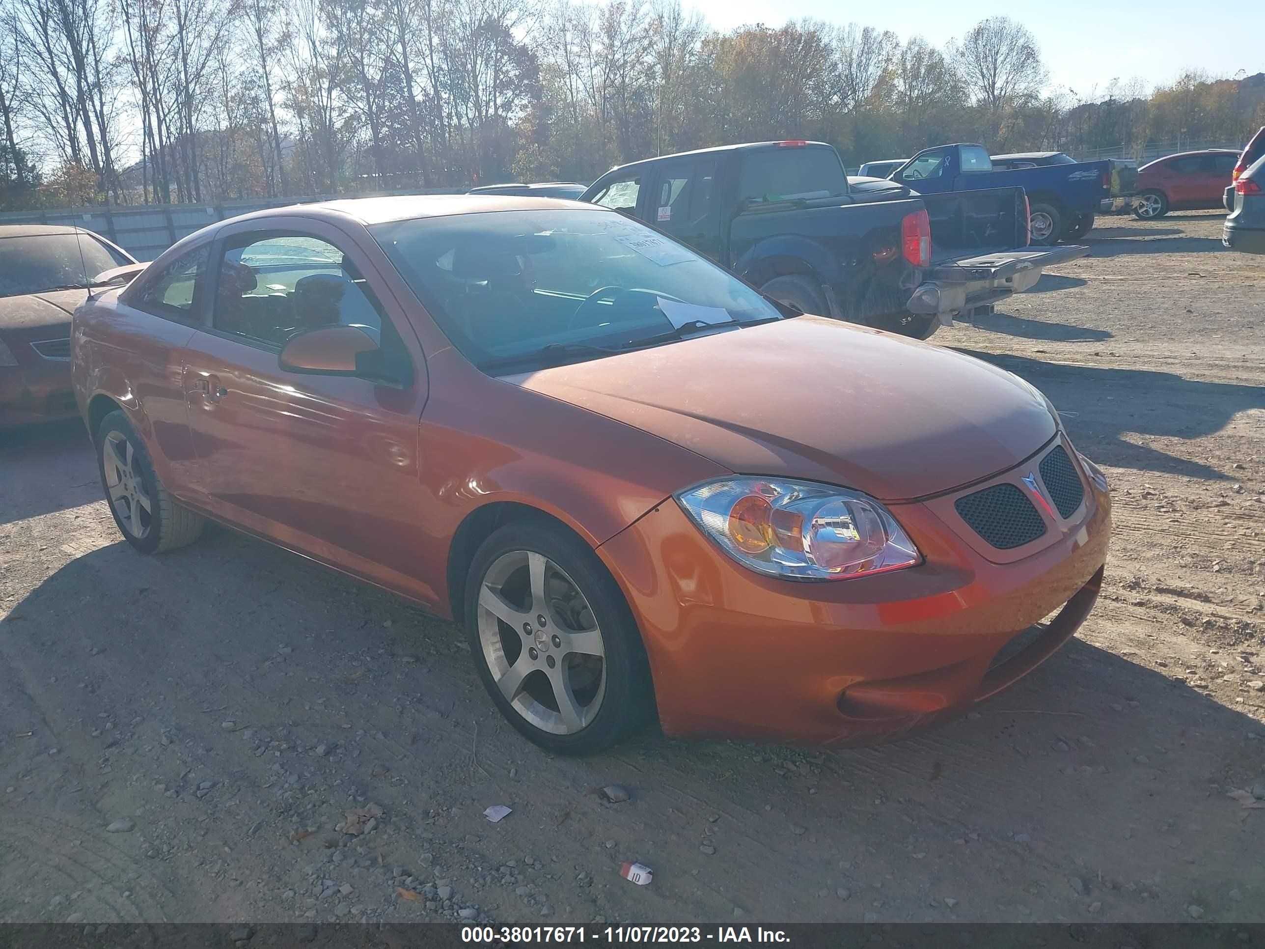 pontiac g5 2007 1g2an15b277235737