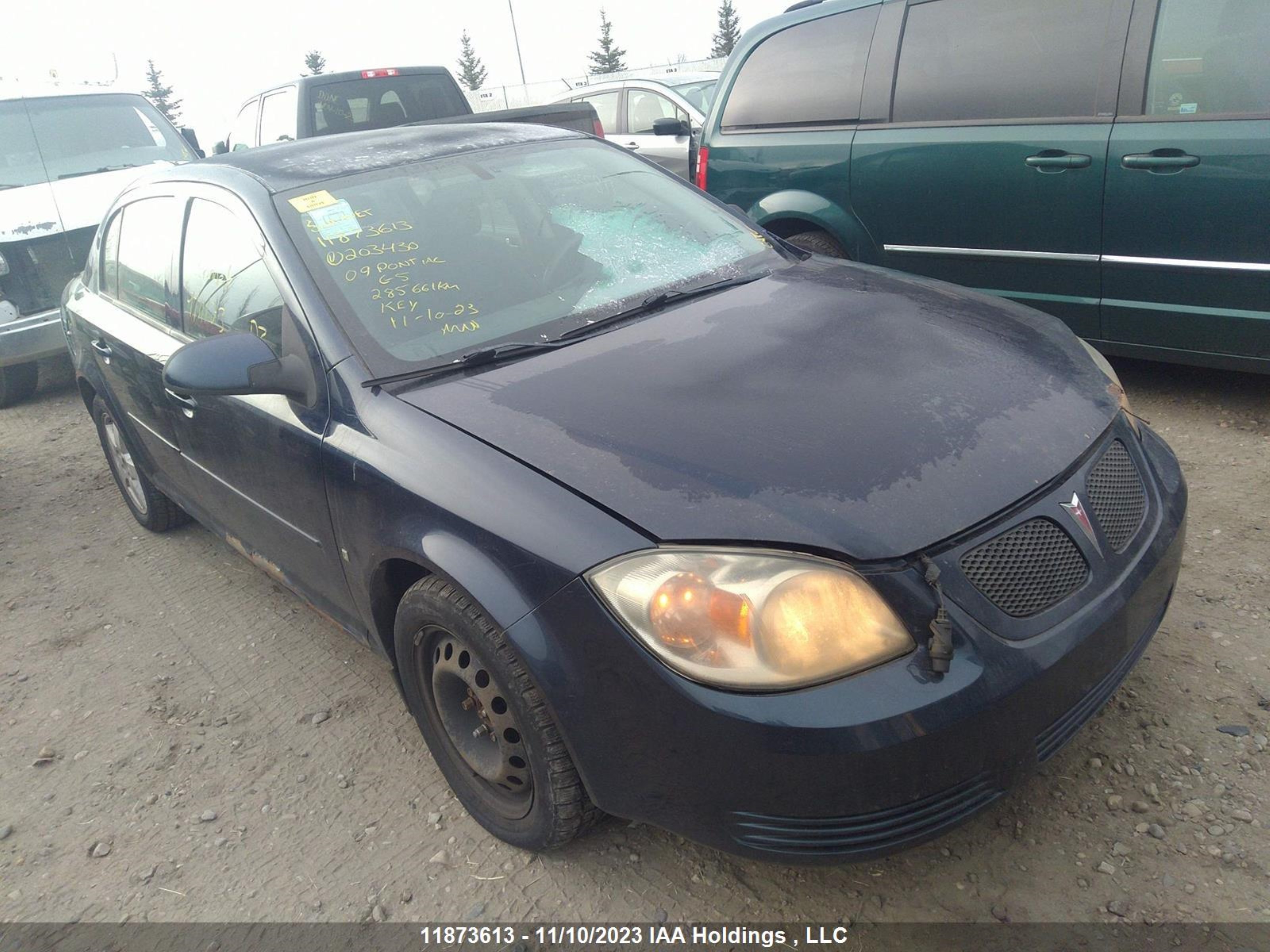 pontiac g5 2009 1g2as55h497203430