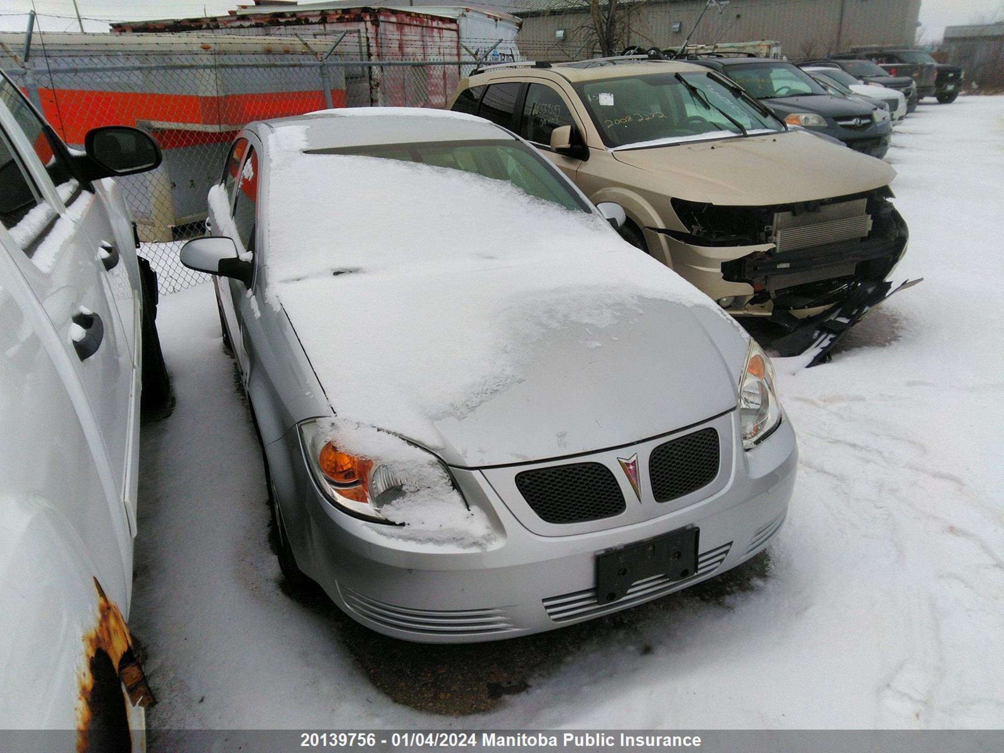 pontiac g5 2009 1g2as55h997270220