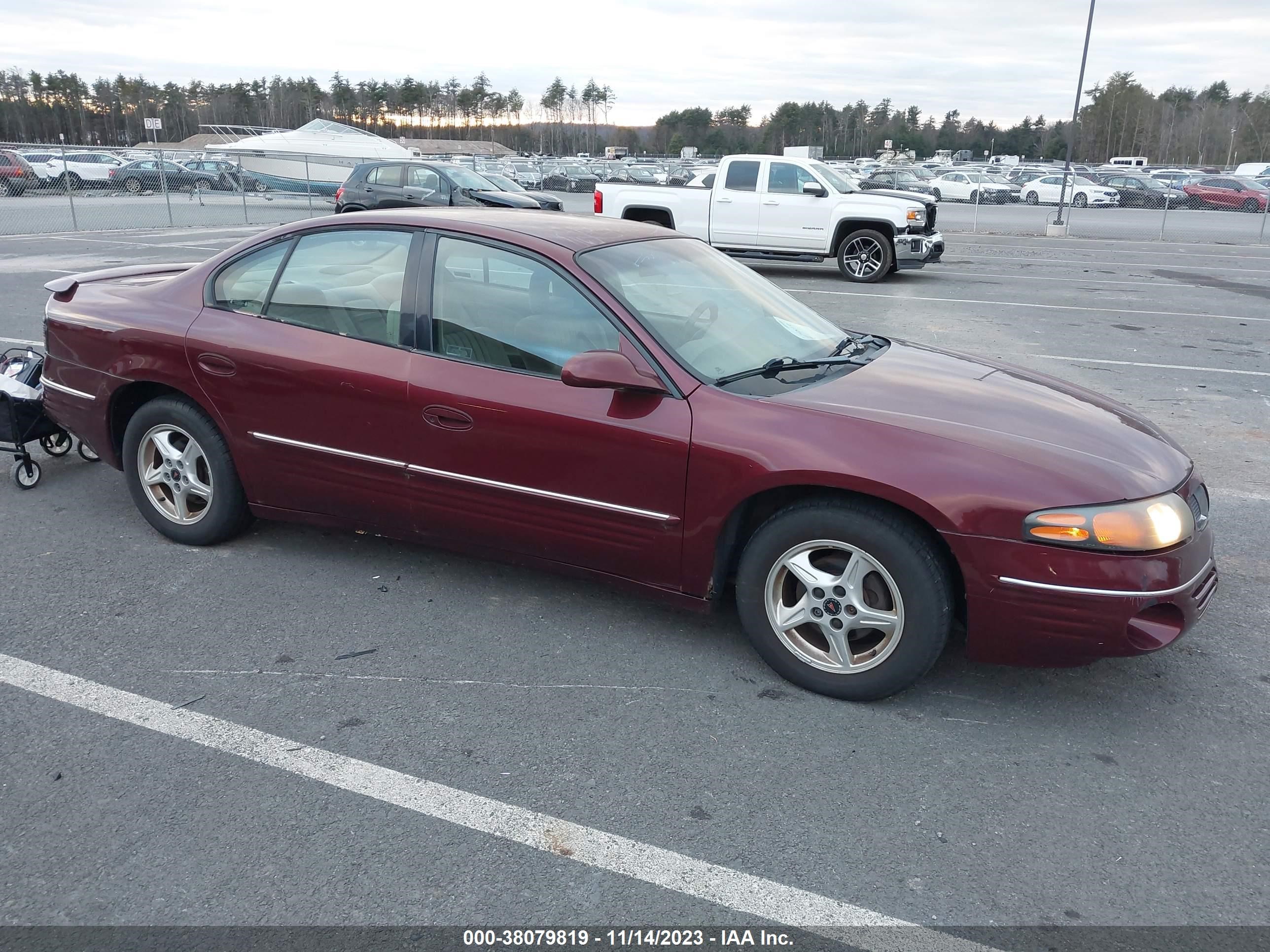 pontiac bonneville 2001 1g2hx54k914257017