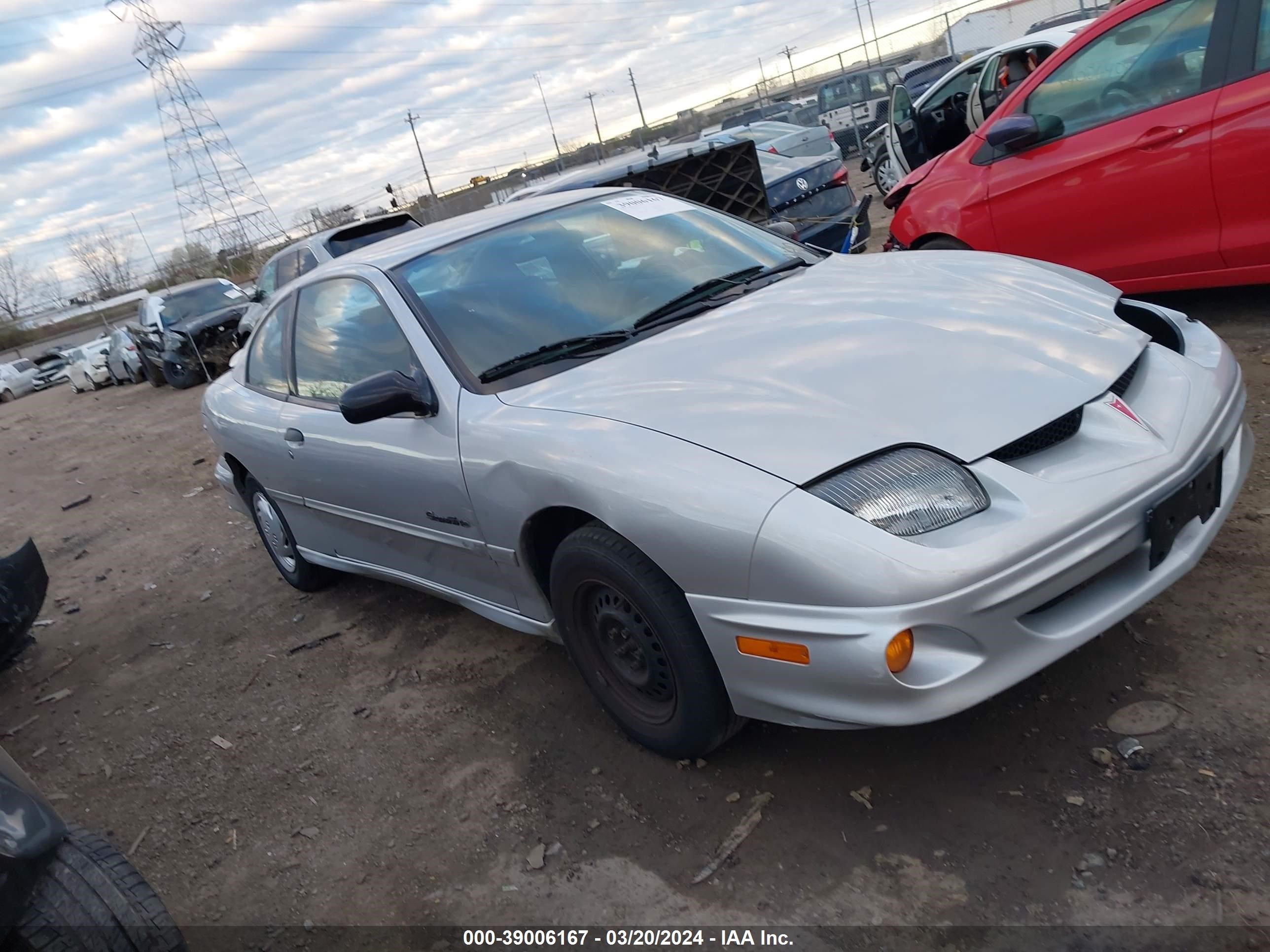 pontiac sunfire 2001 1g2jb124417344304