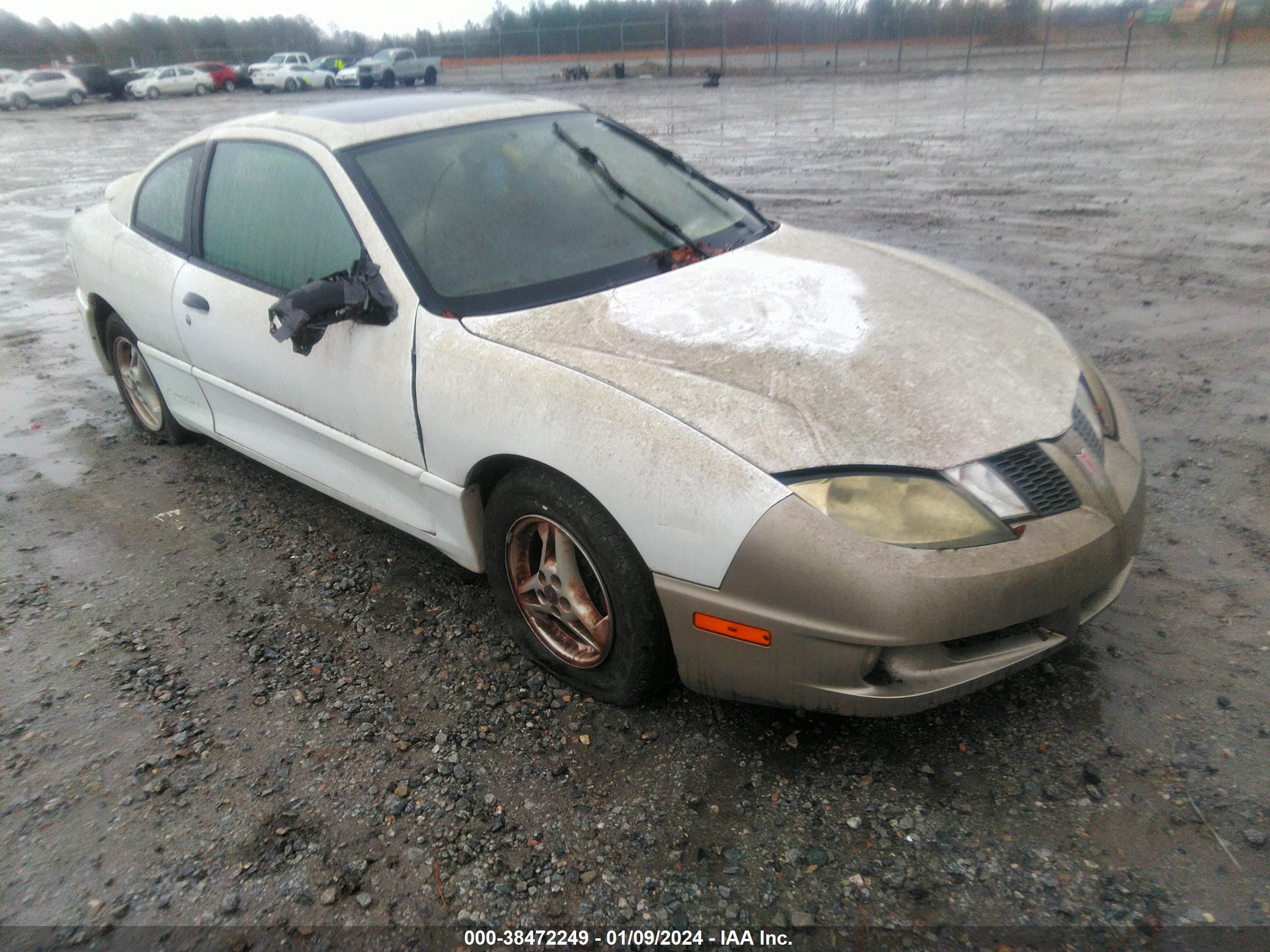 pontiac sunfire 2004 1g2jb12f247186504