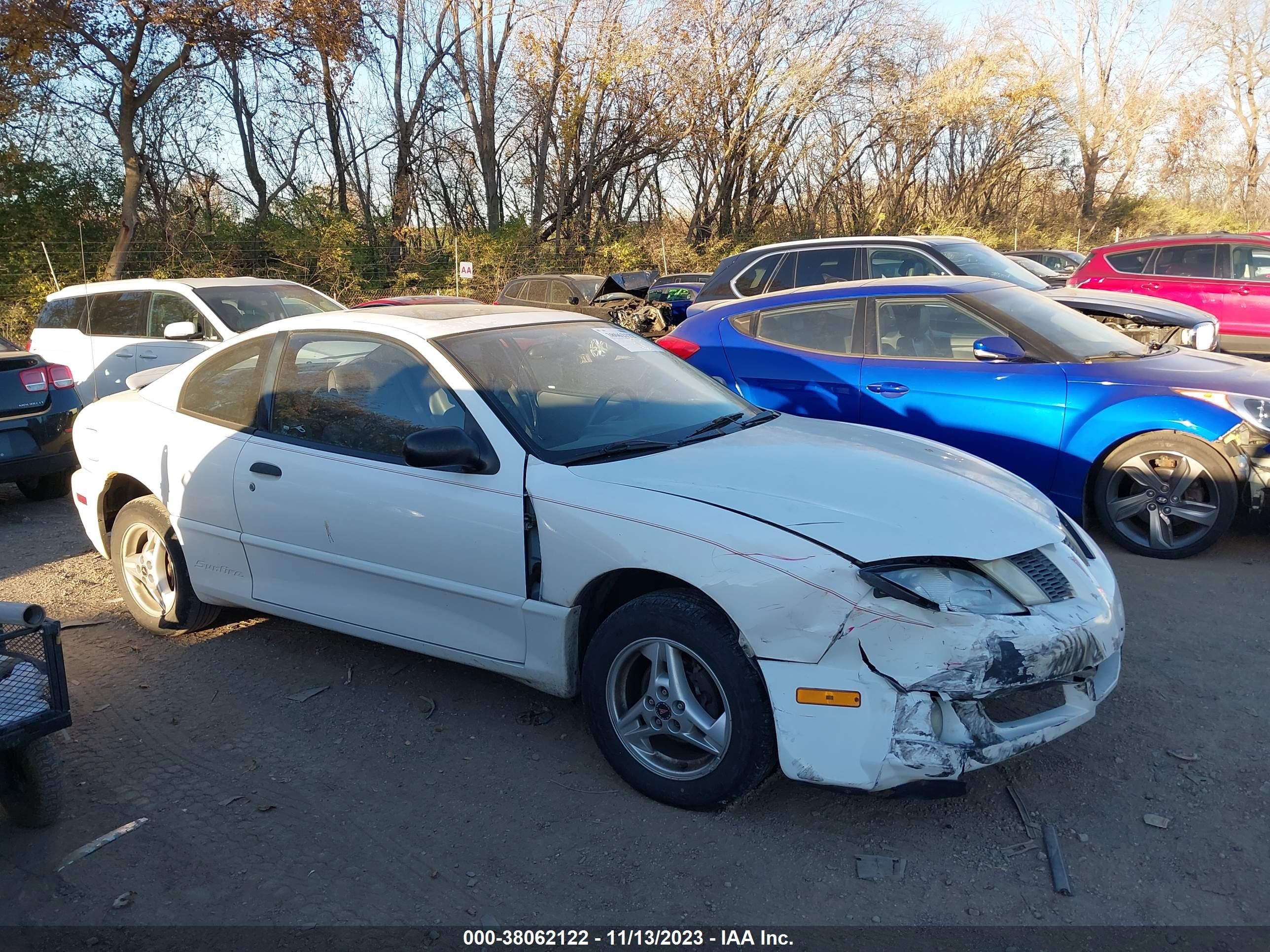 pontiac sunfire 2003 1g2jb12f637301555