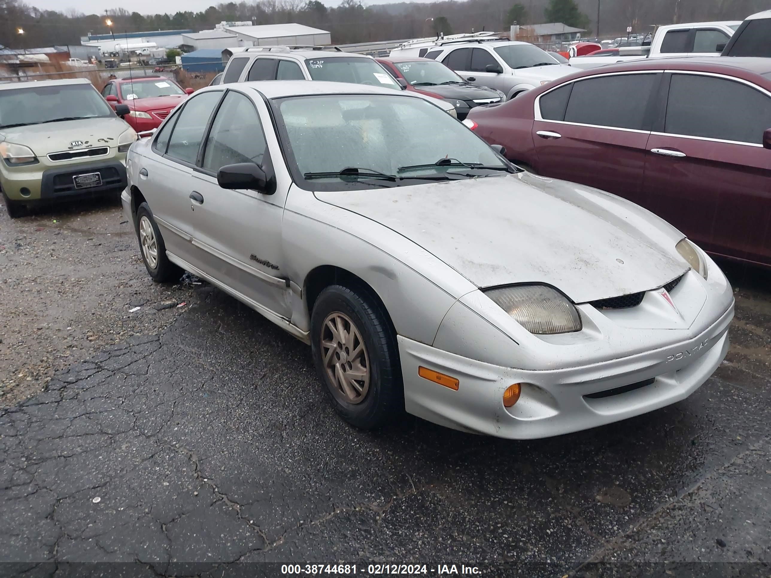 pontiac sunfire 2001 1g2jb524617321470