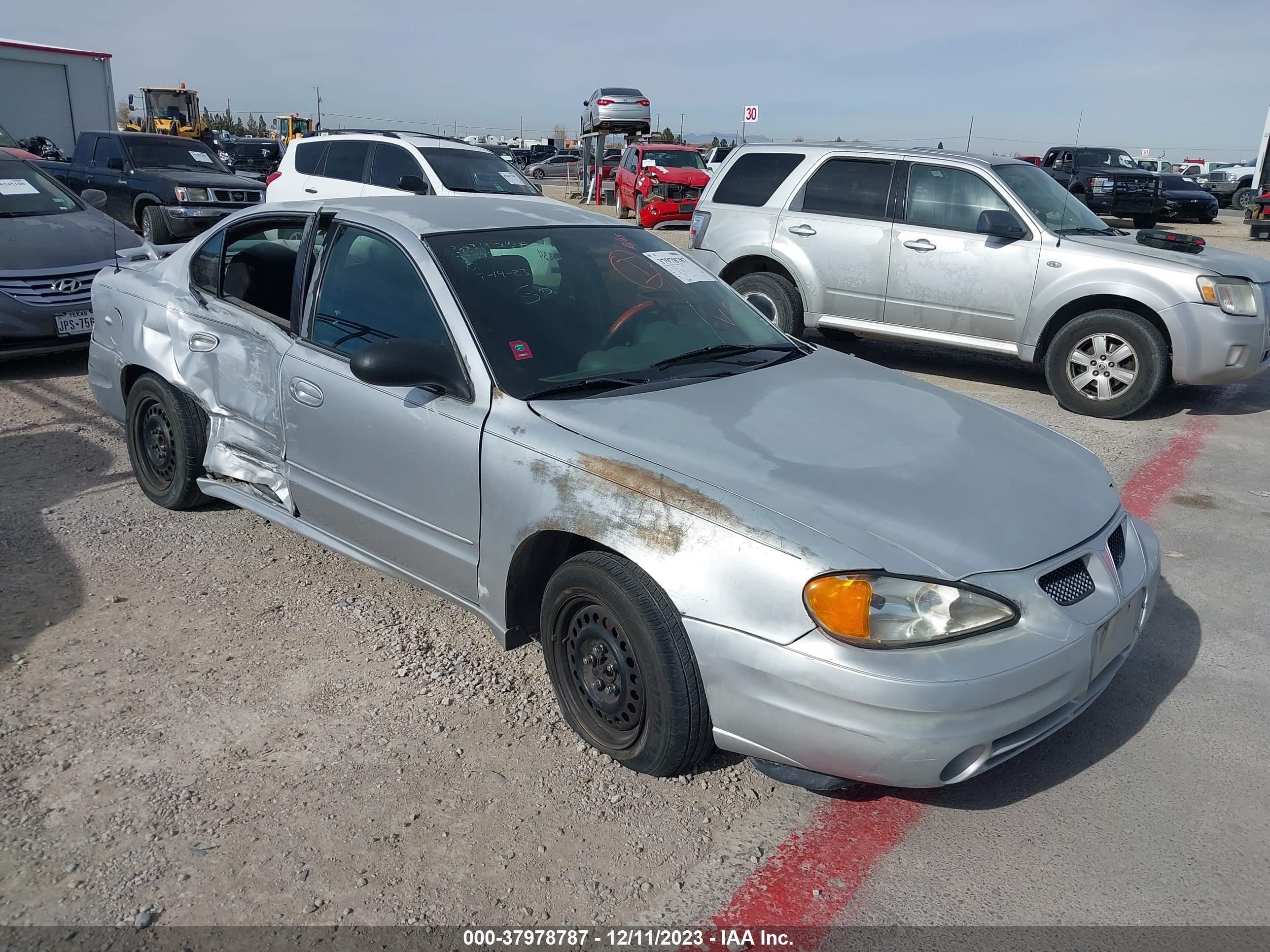 pontiac grand am 2005 1g2ne52e25m250535