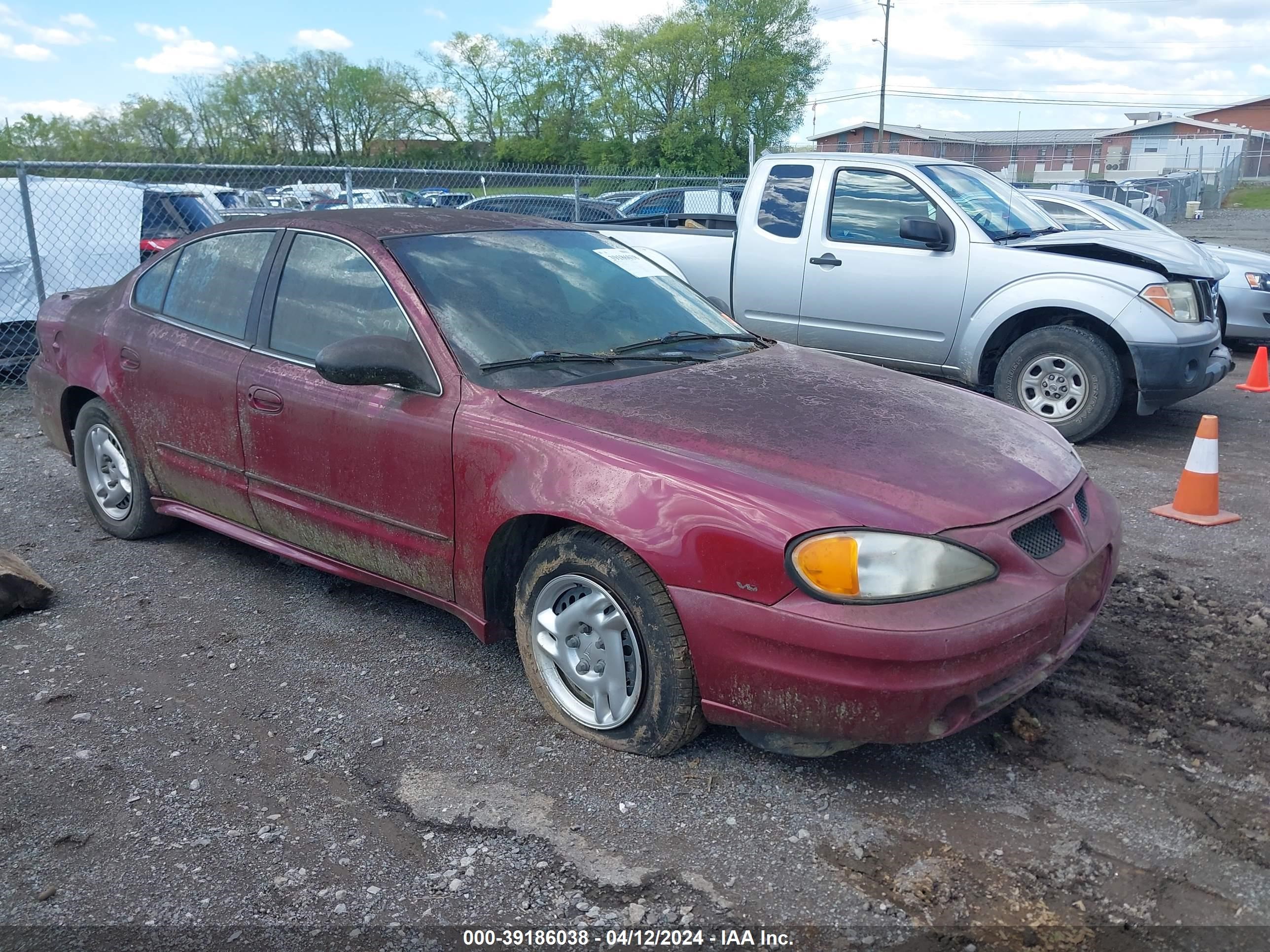 pontiac grand am 2005 1g2ne52f25m142294