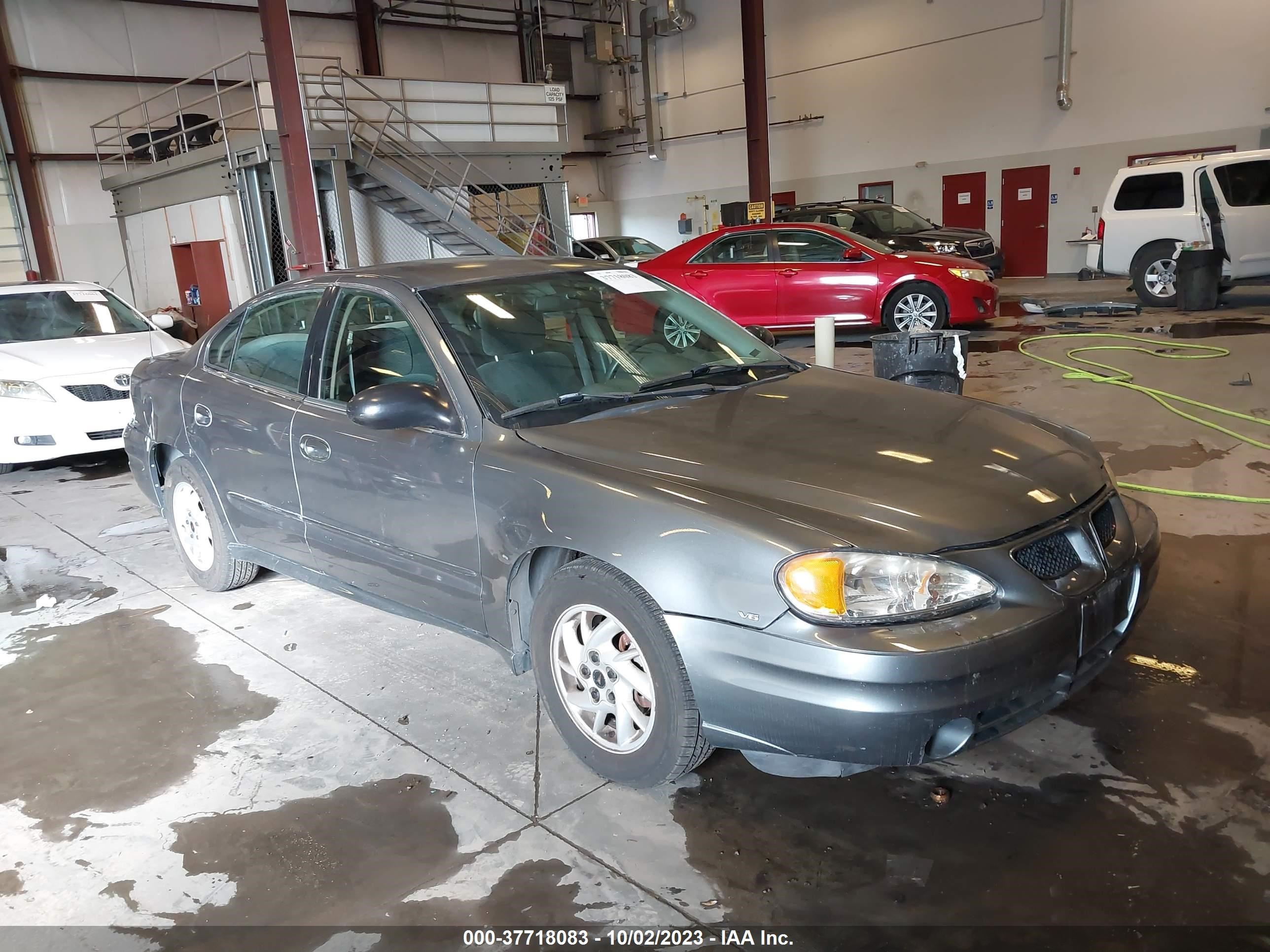 pontiac grand am 2004 1g2nf52e14m580565