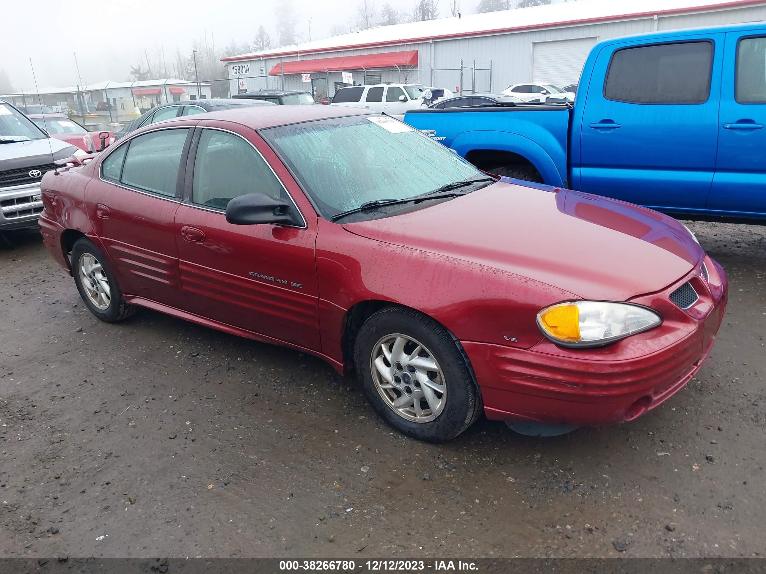 pontiac grand am 2001 1g2nf52e21m516711