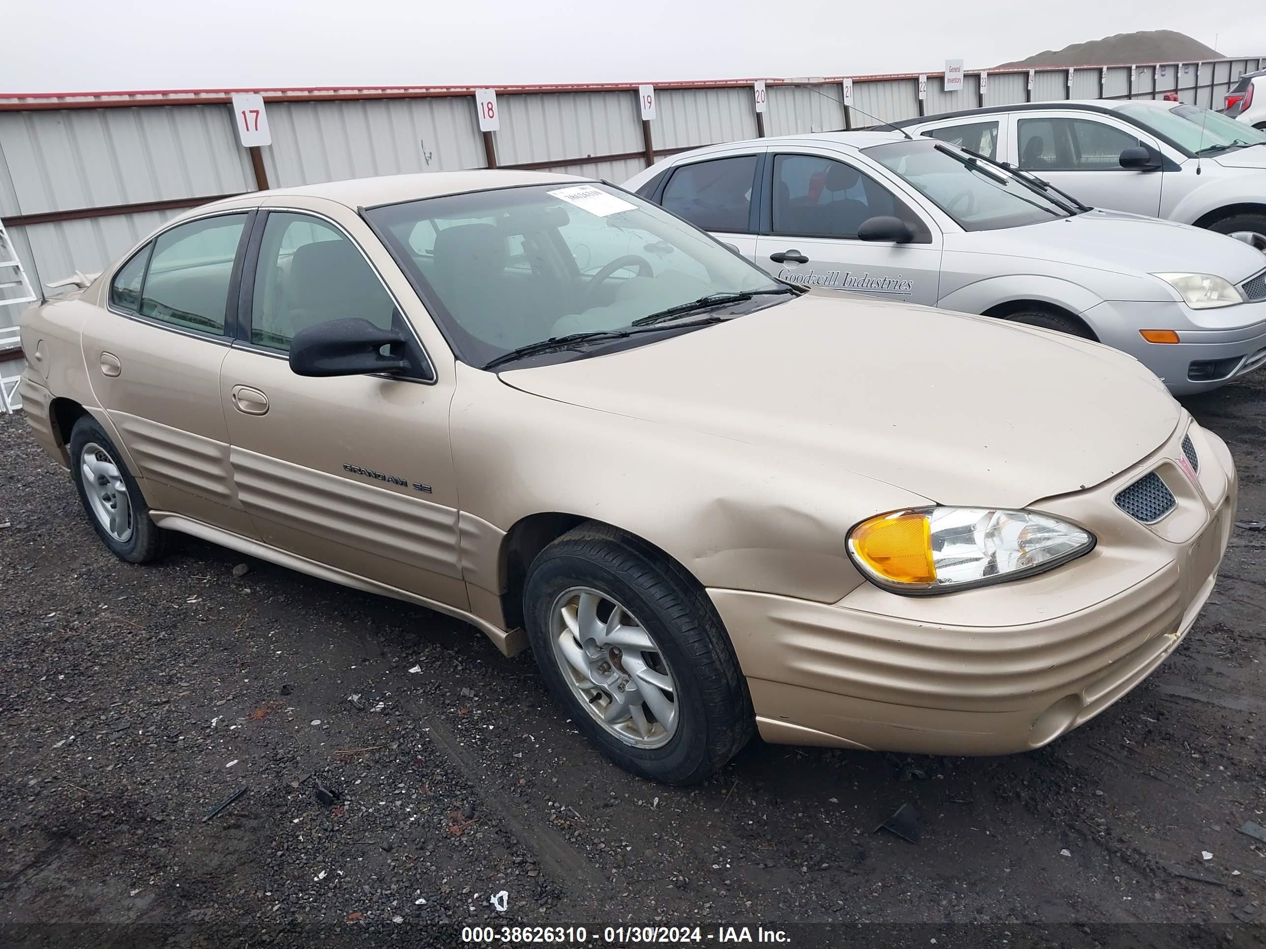 pontiac grand am 2001 1g2nf52t41m594941