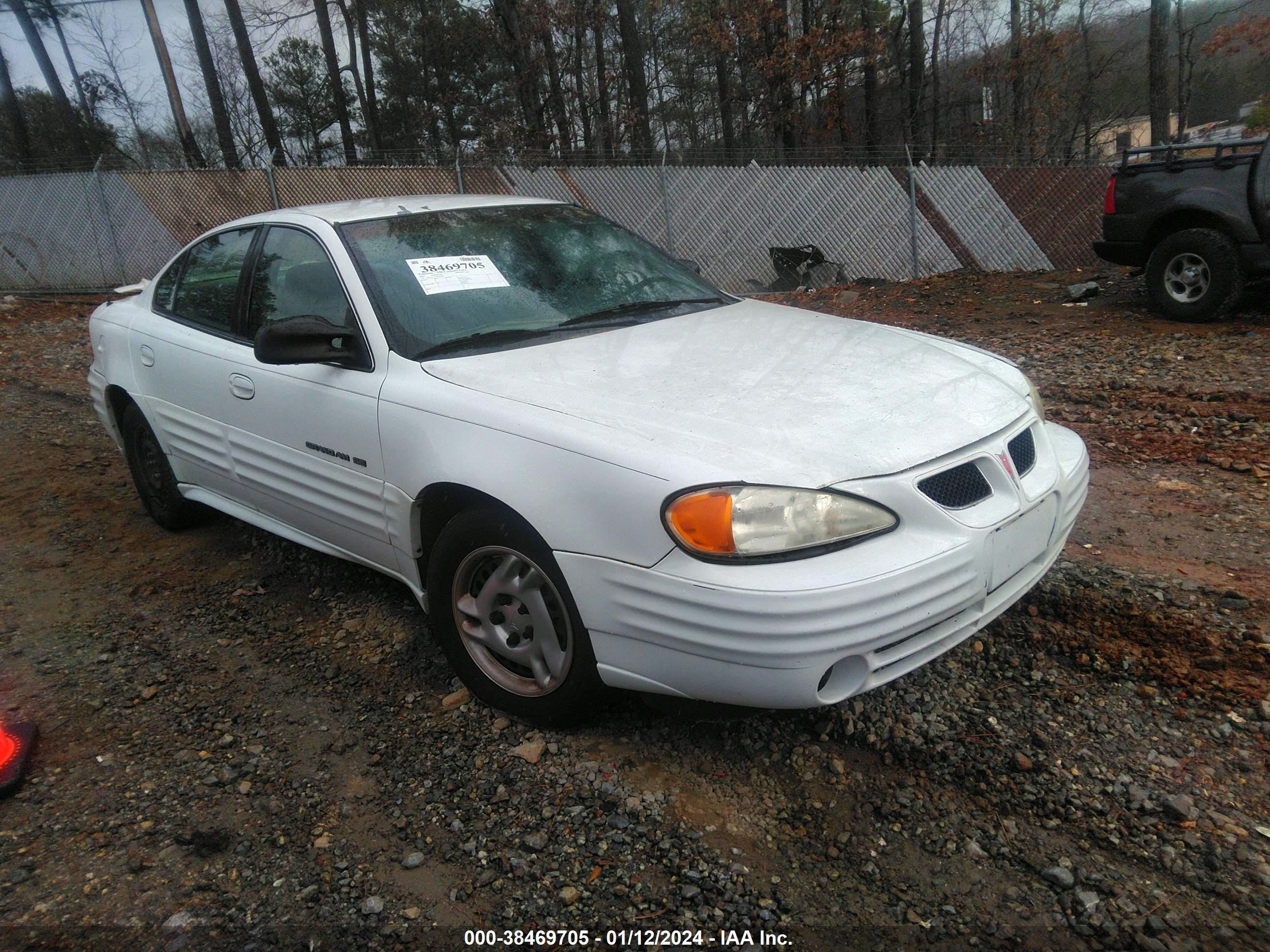 pontiac grand am 2001 1g2nf52t71m503208