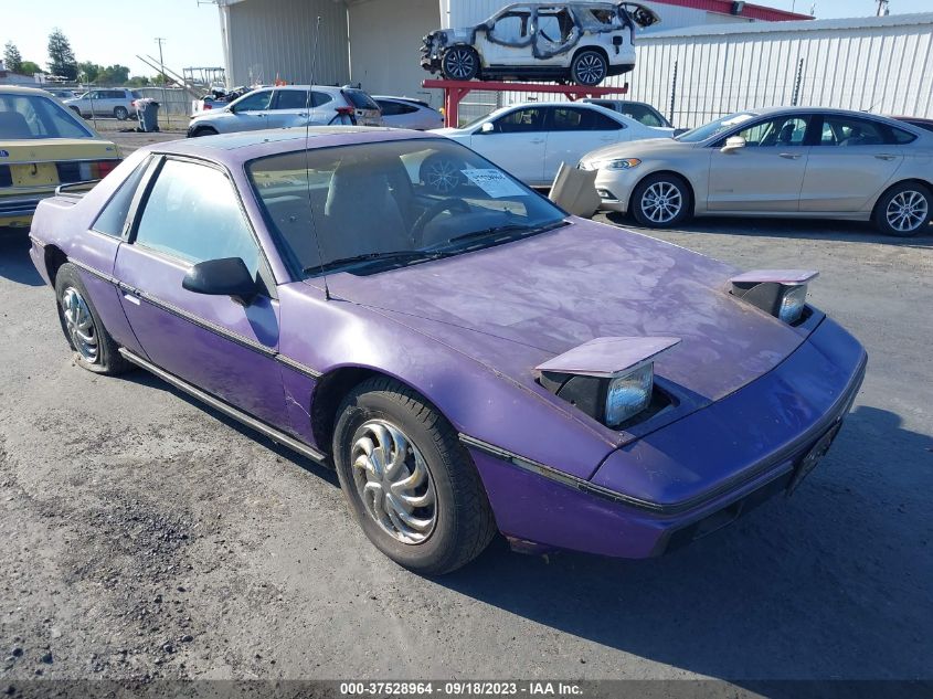 pontiac fiero 1986 1g2pm37r5gp209541