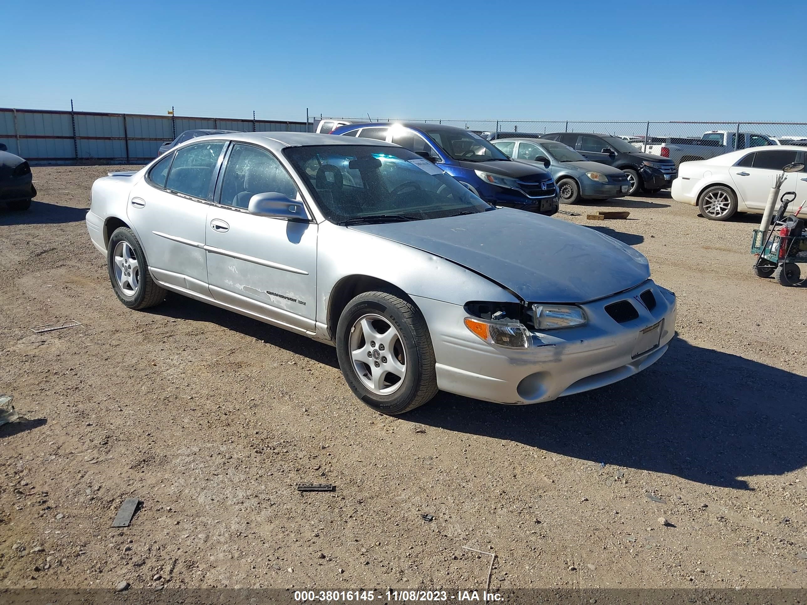 pontiac grand prix 2001 1g2wk52j71f111218