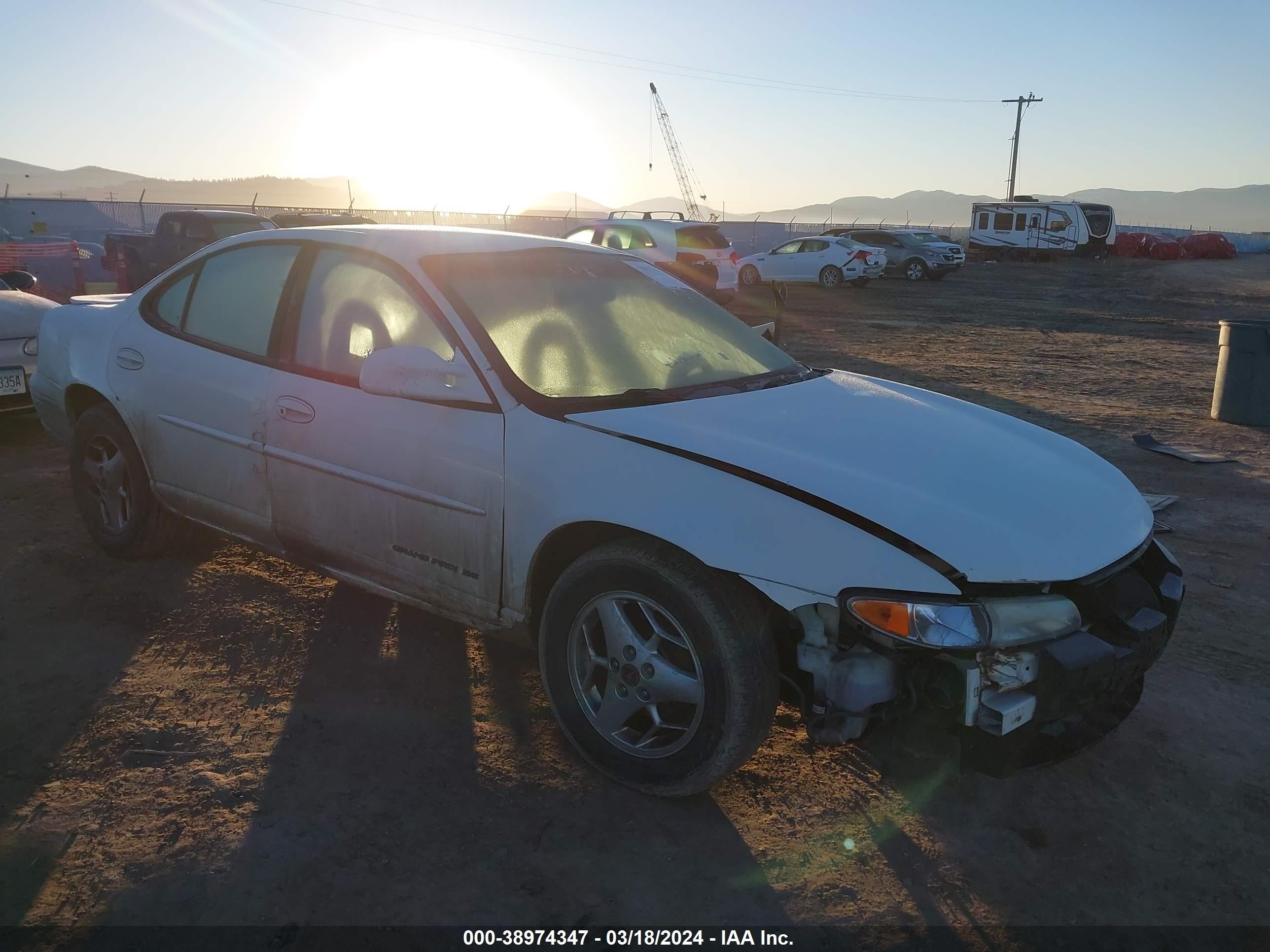 pontiac grand prix 2003 1g2wk52j93f138987