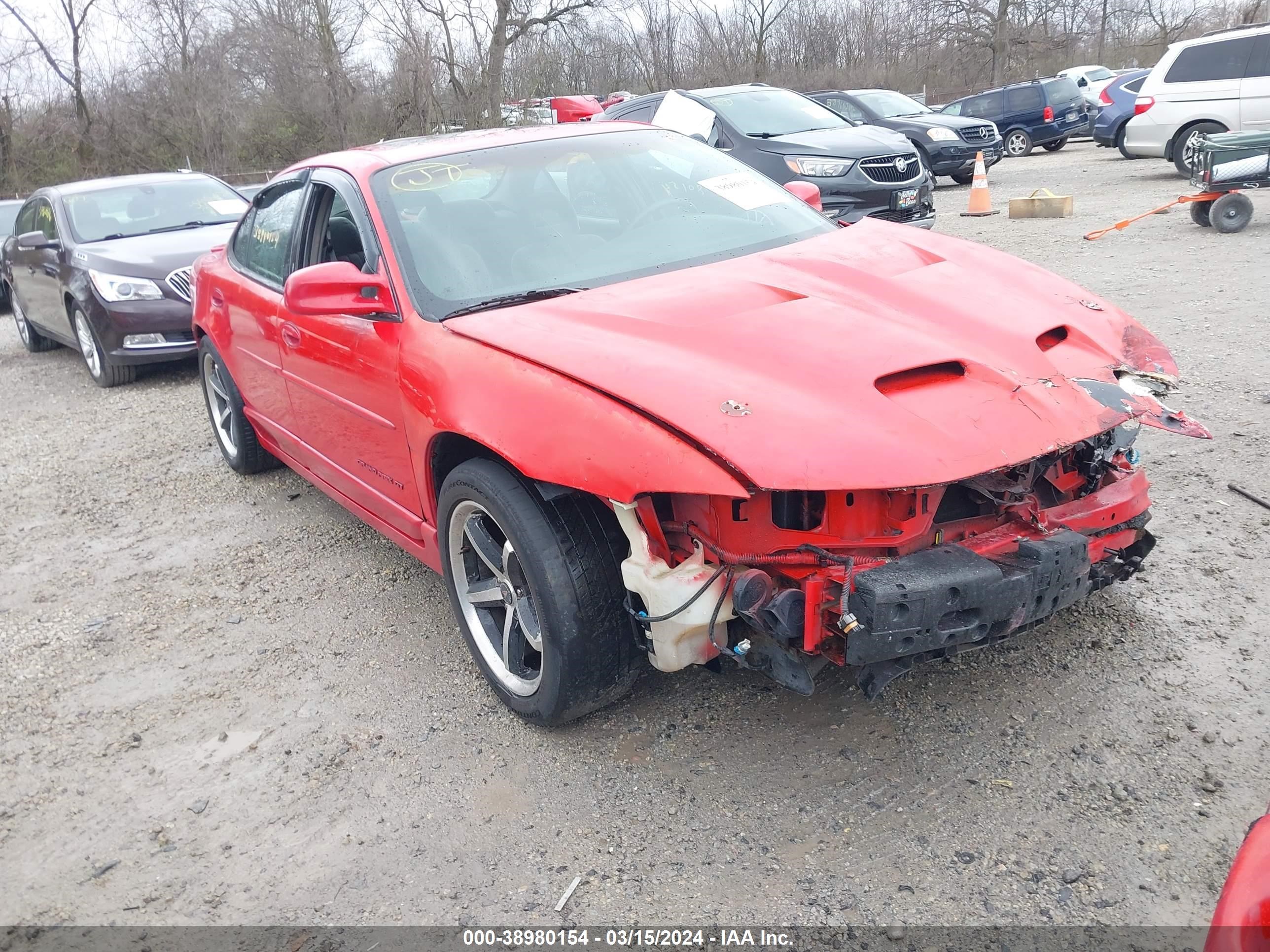 pontiac grand prix 1999 1g2wp52k3xf352759