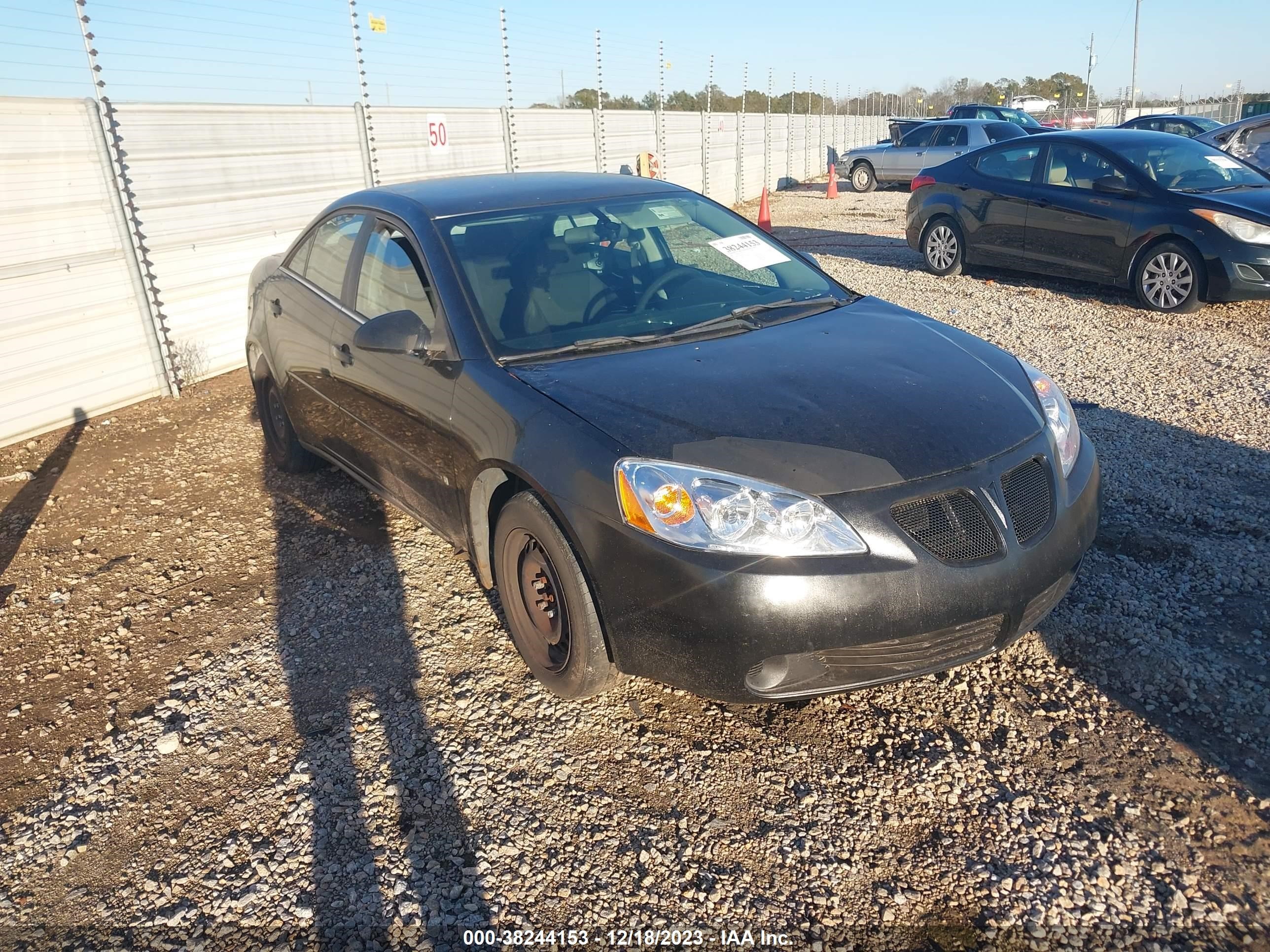 pontiac g6 2006 1g2zf55b364224821