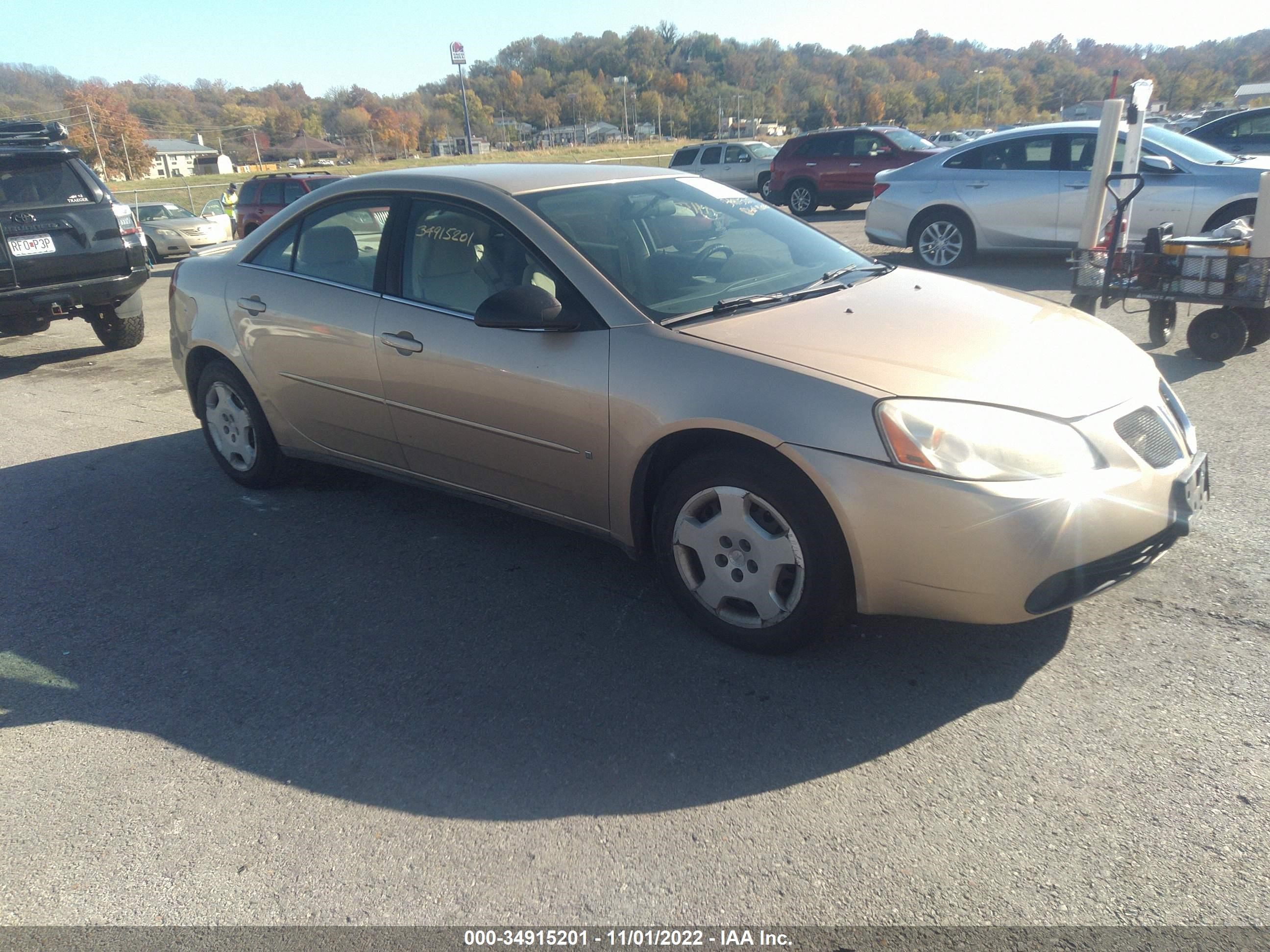 pontiac g6 2006 1g2zf55b464207431