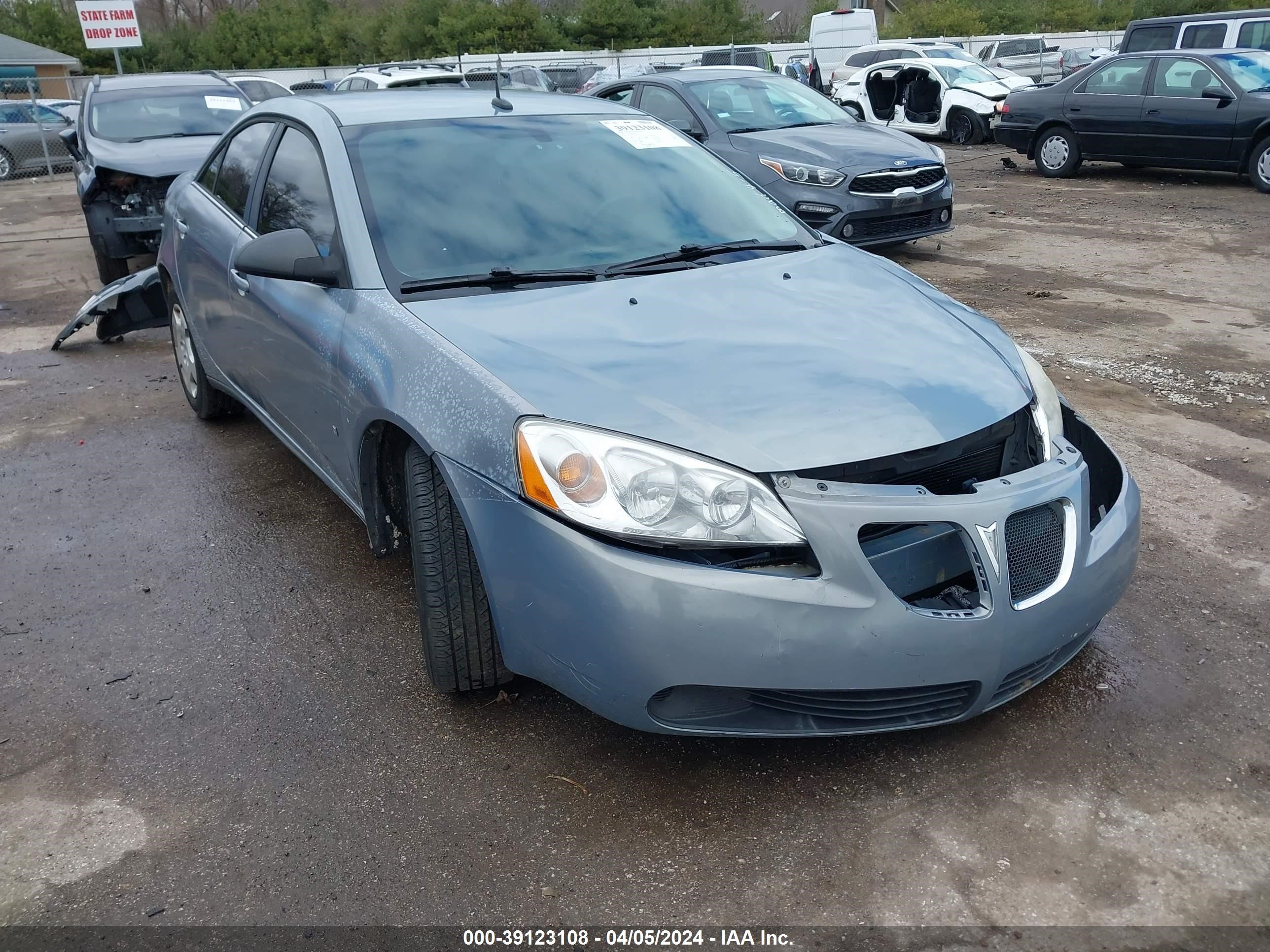 pontiac g6 2008 1g2zf57b284175322