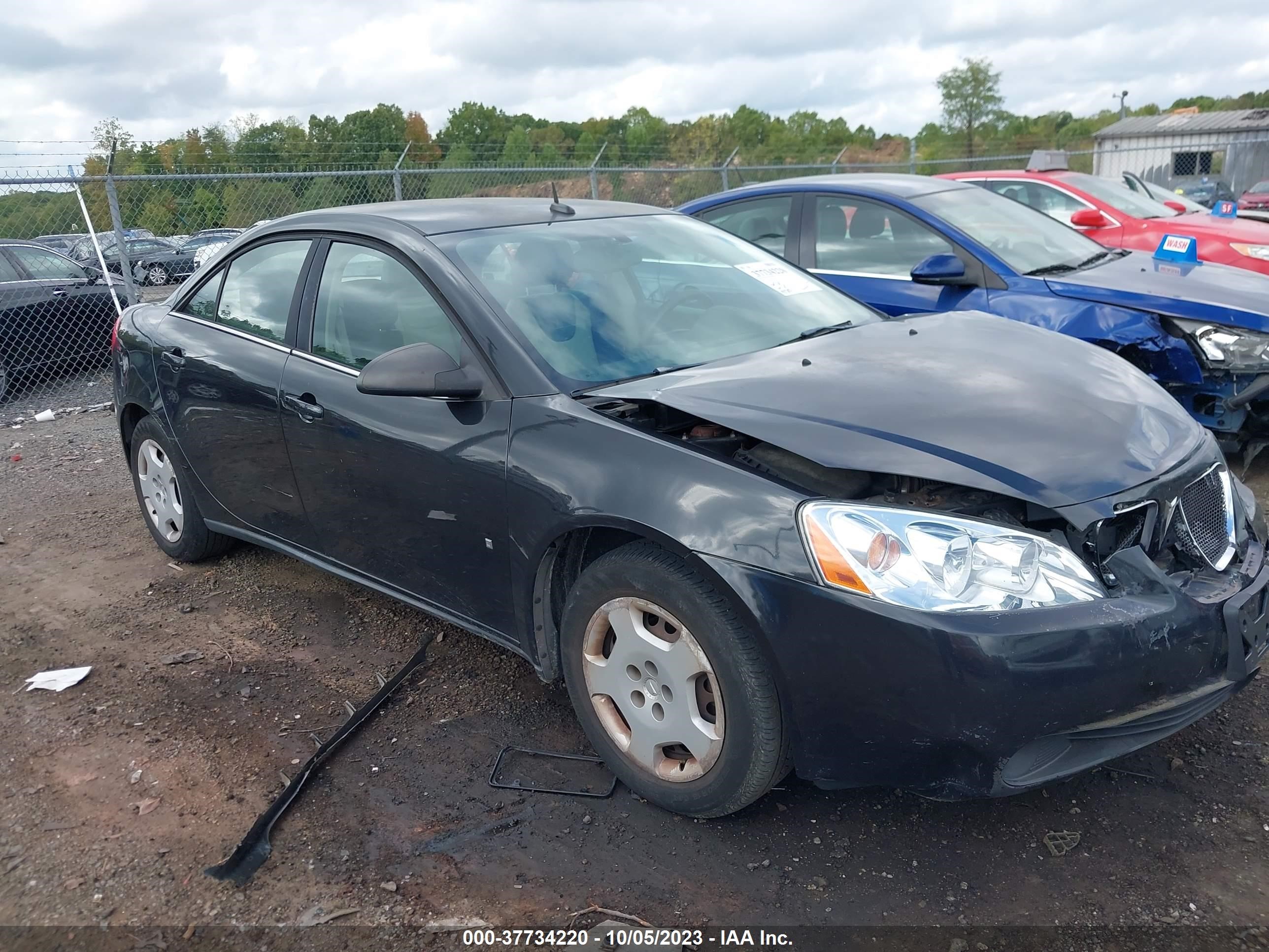 pontiac g6 2008 1g2zf57b384287286