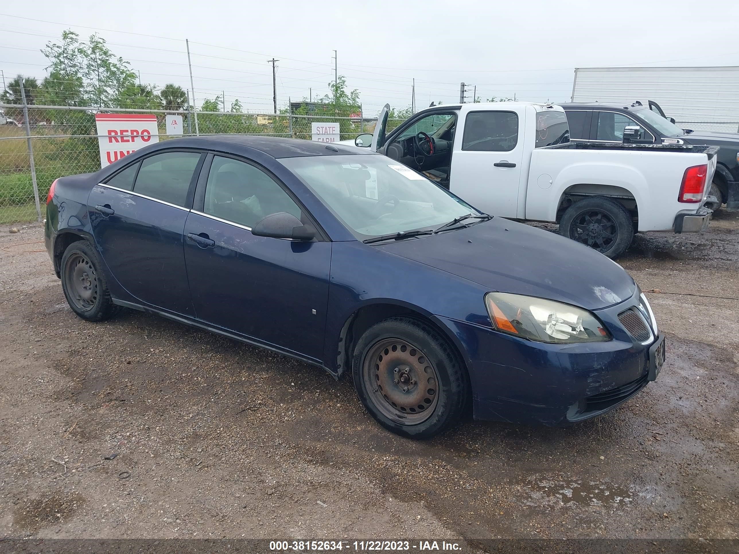 pontiac g6 2008 1g2zf57b684263886