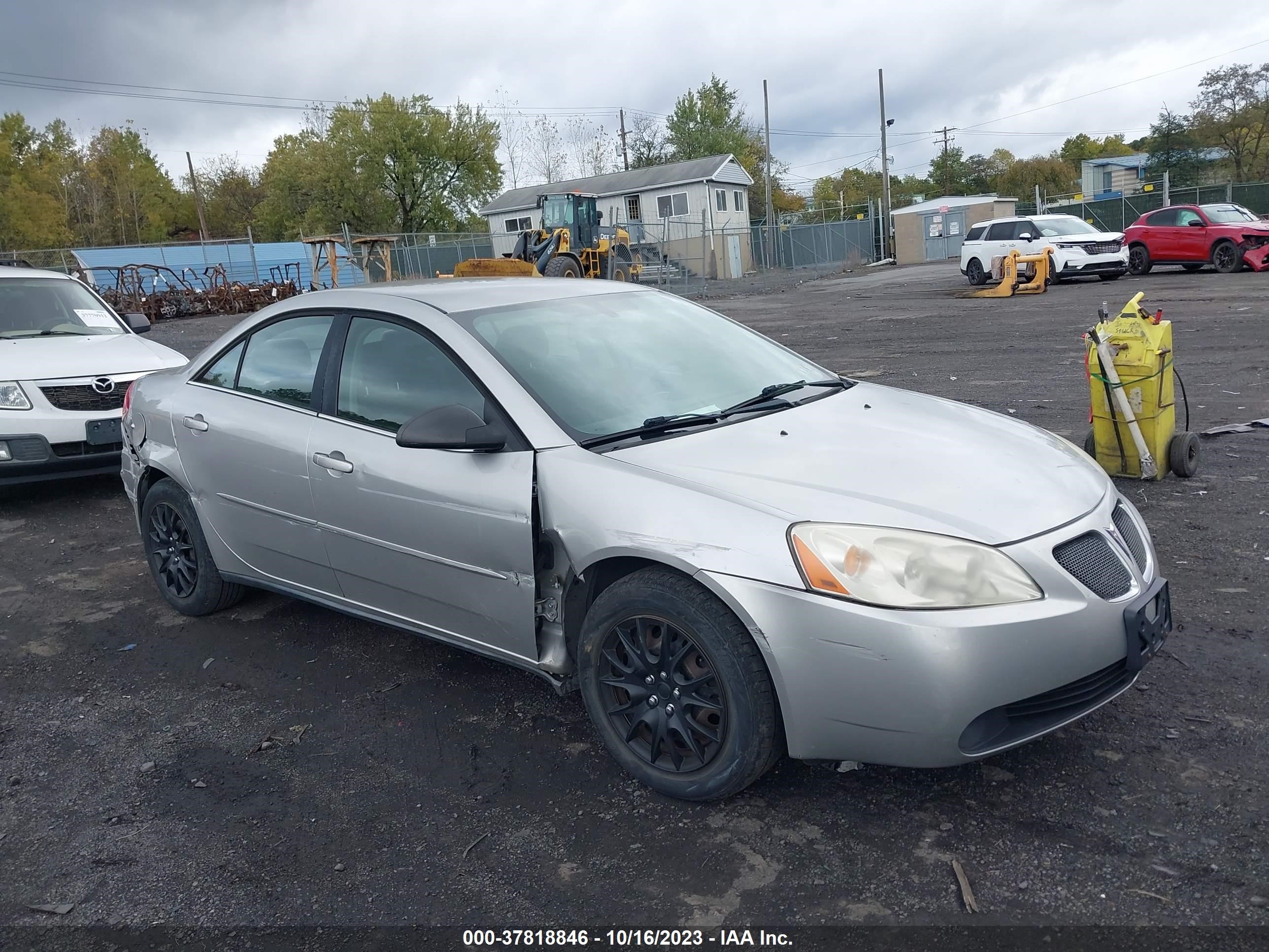 pontiac g6 2007 1g2zf58b374270906