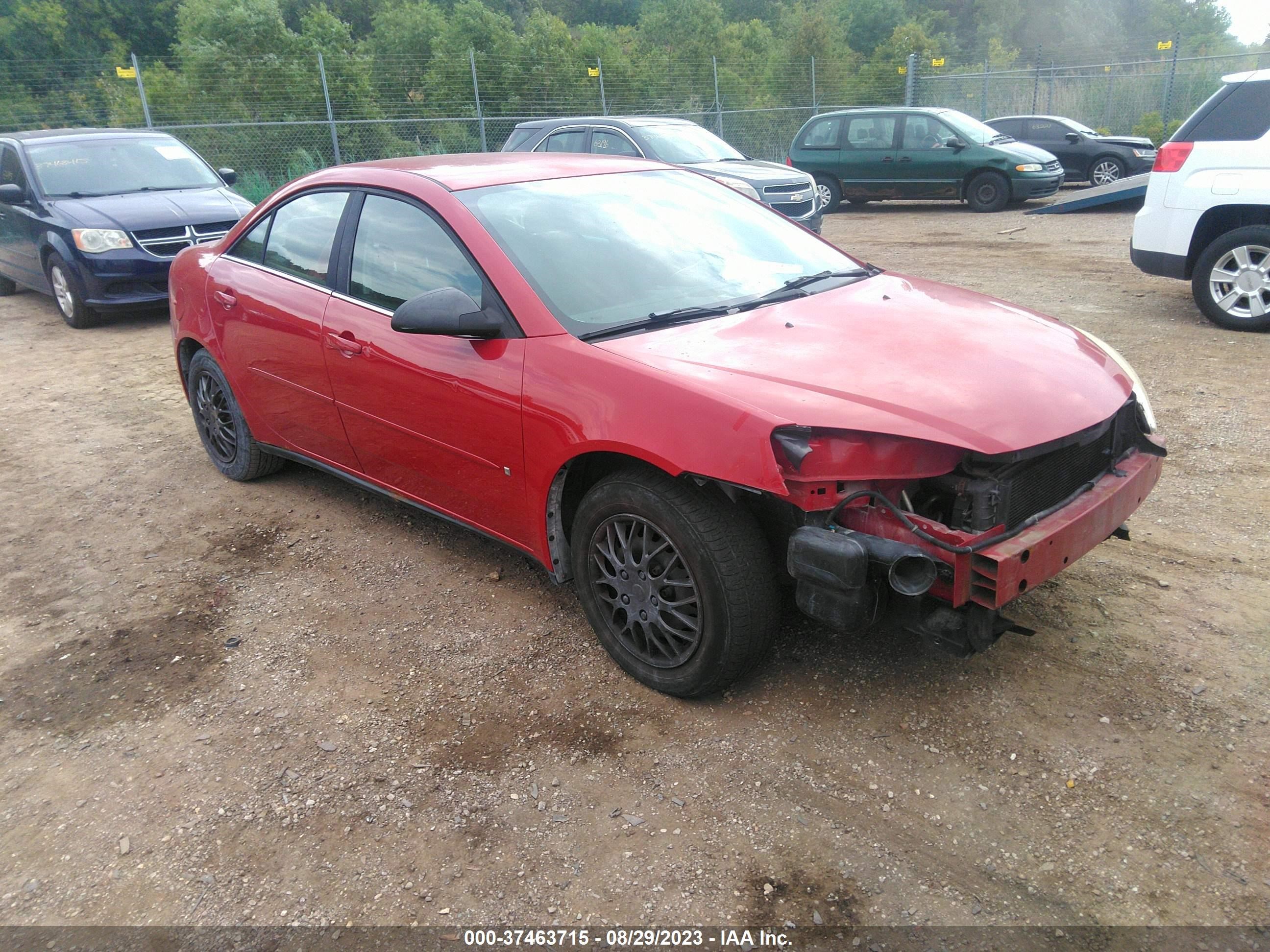 pontiac g6 2007 1g2zf58b774216637