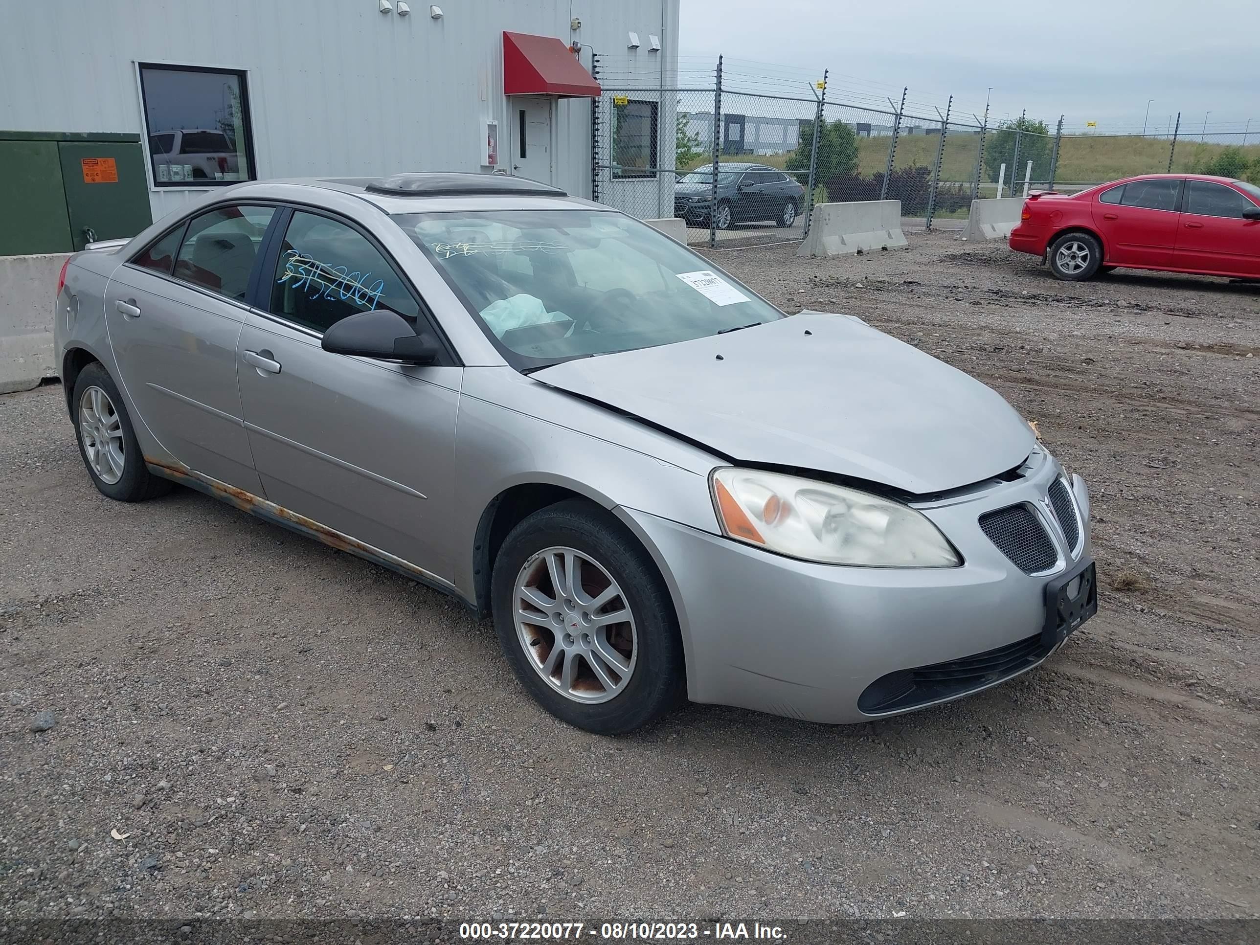 pontiac g6 2005 1g2zg528054114054