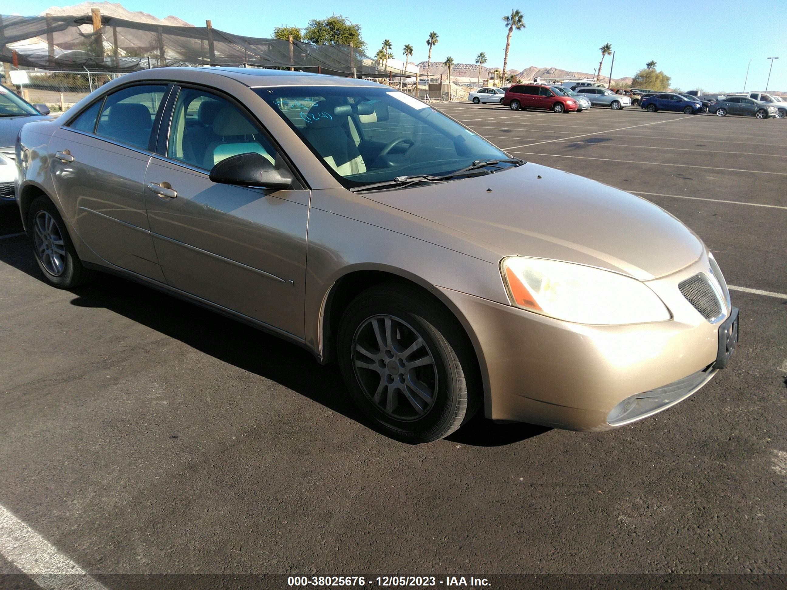 pontiac g6 2006 1g2zg558364107399